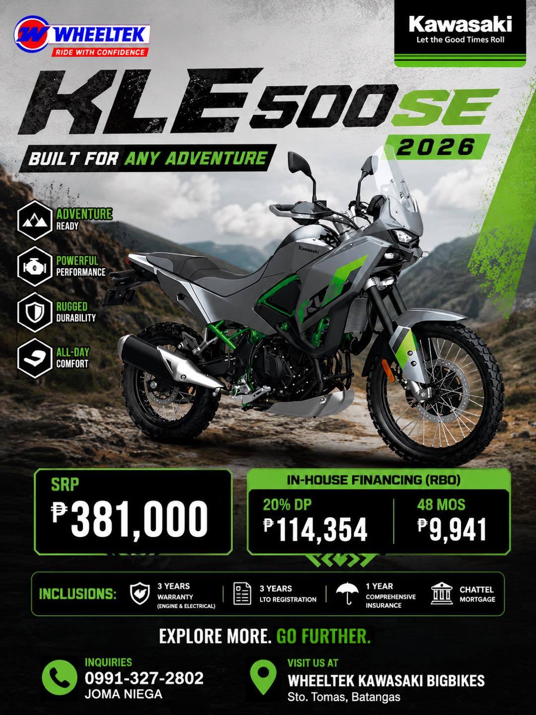 KLE500 SE 2026 🏍️🔥 Built for Adventure. Ready for Anything