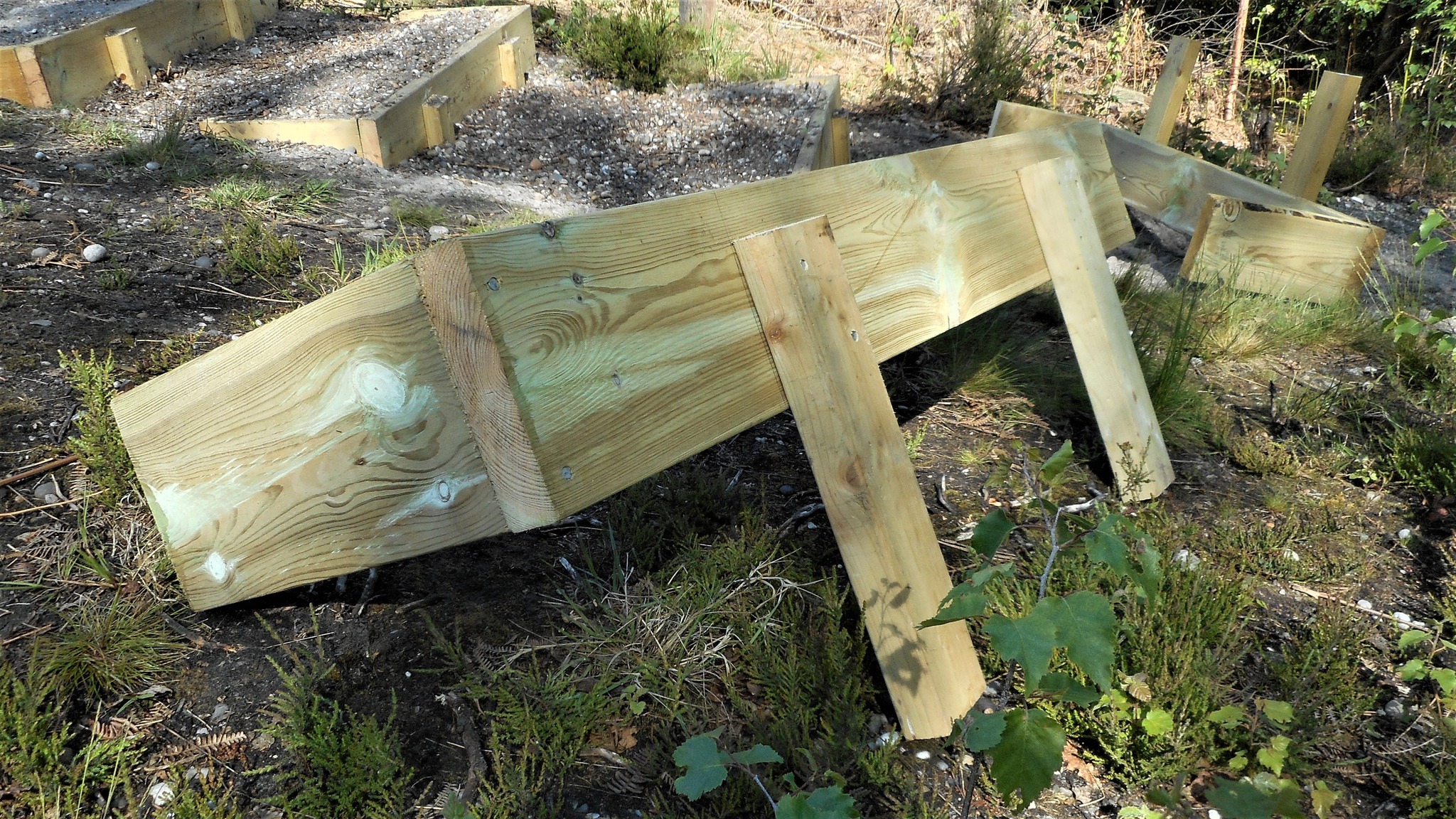 Urban - One of the new steps ready to be installed. Each step consists ...