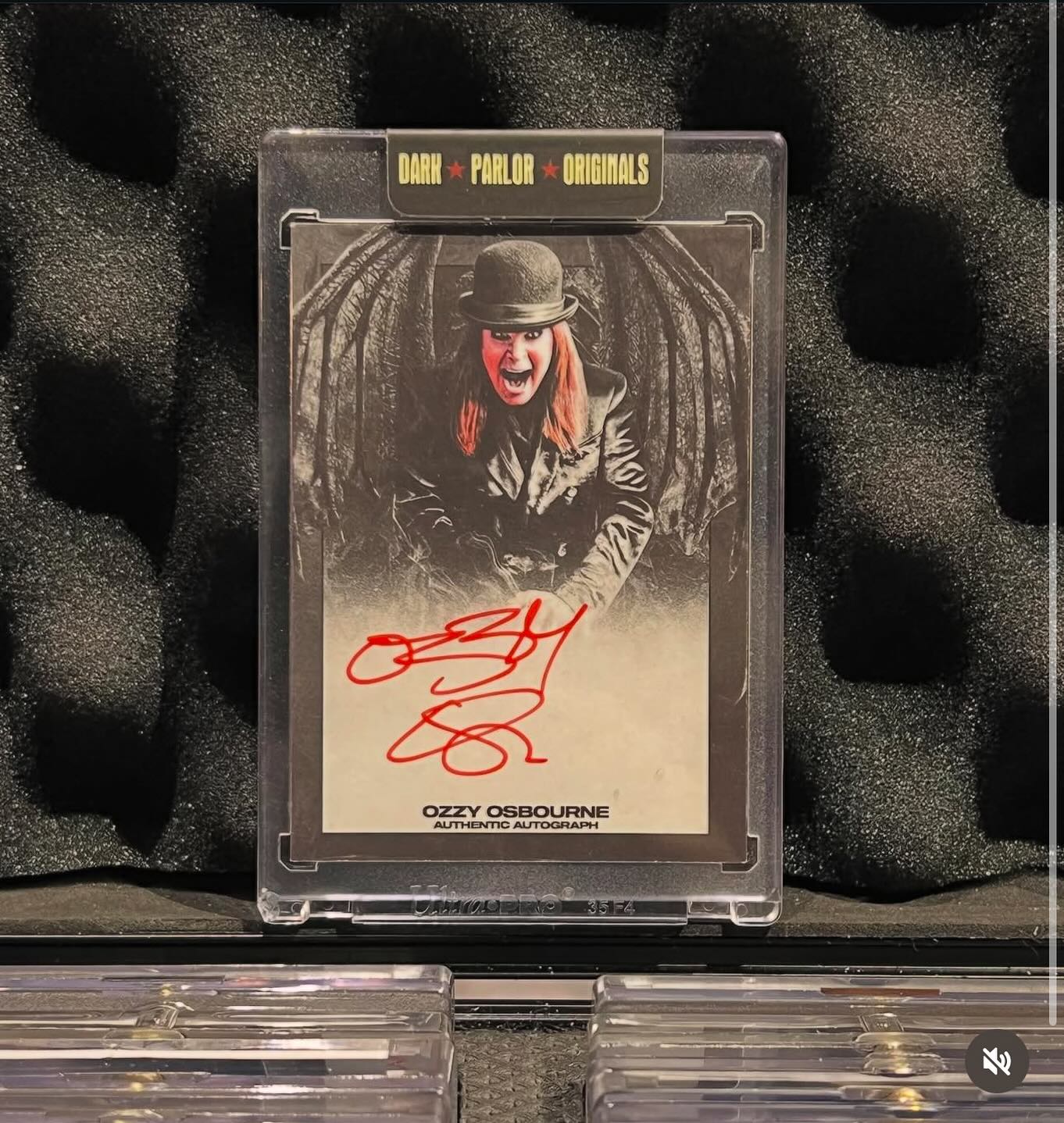 Ozzy Osbourne 直筆サインカード 2012 Leaf Repost: Ozzy Osbourne trading card @brandonscards
