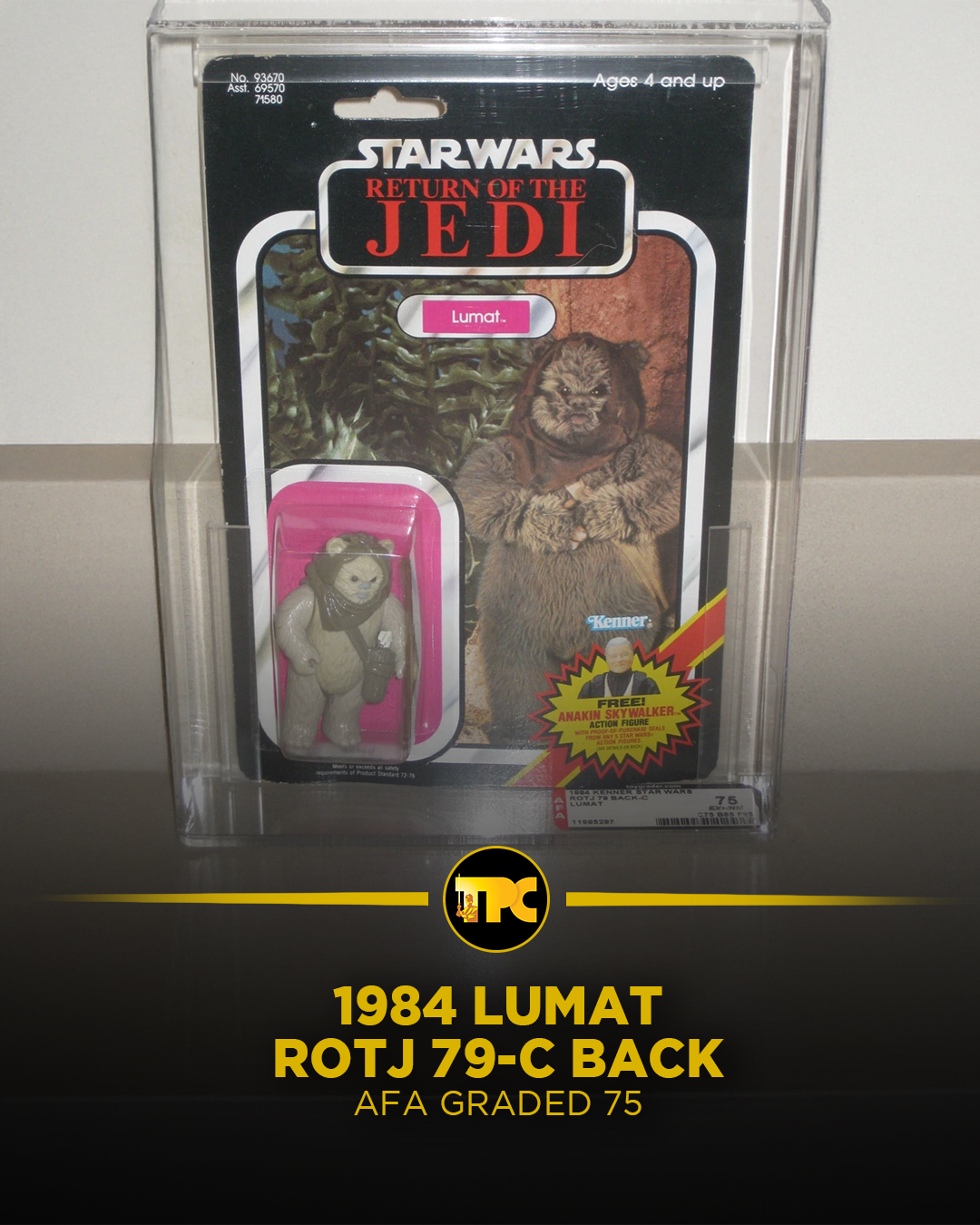 Toy History: Lumat was released in 1984 on the 3rd wave on the 79C