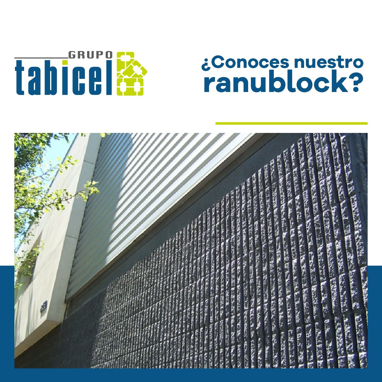 Grupo Tabicel - Ranublock de 15x20x40 cm, su aplicación se recomienda ...