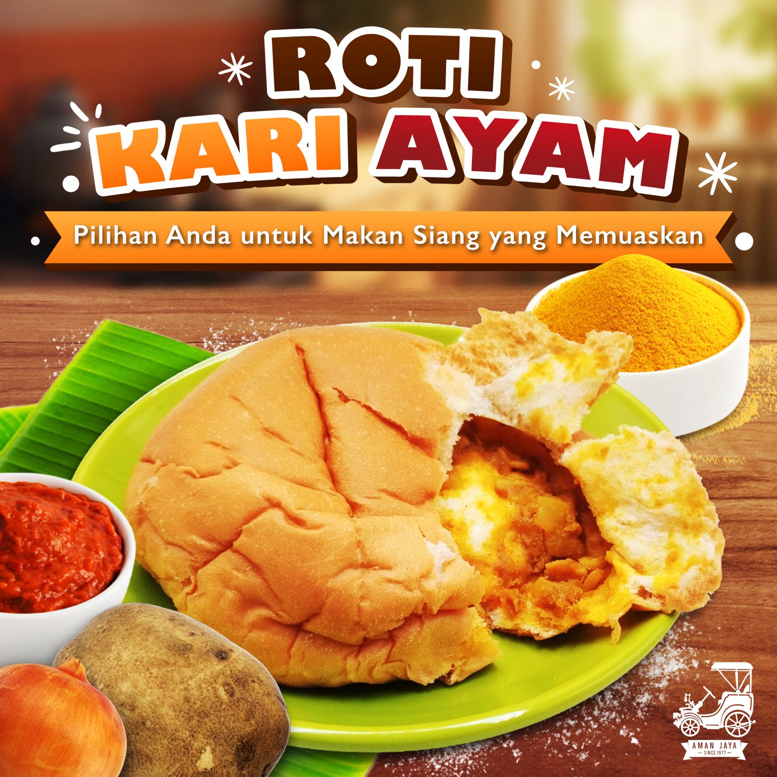 Roti.AmanJaya 适耕庄老爷车面包