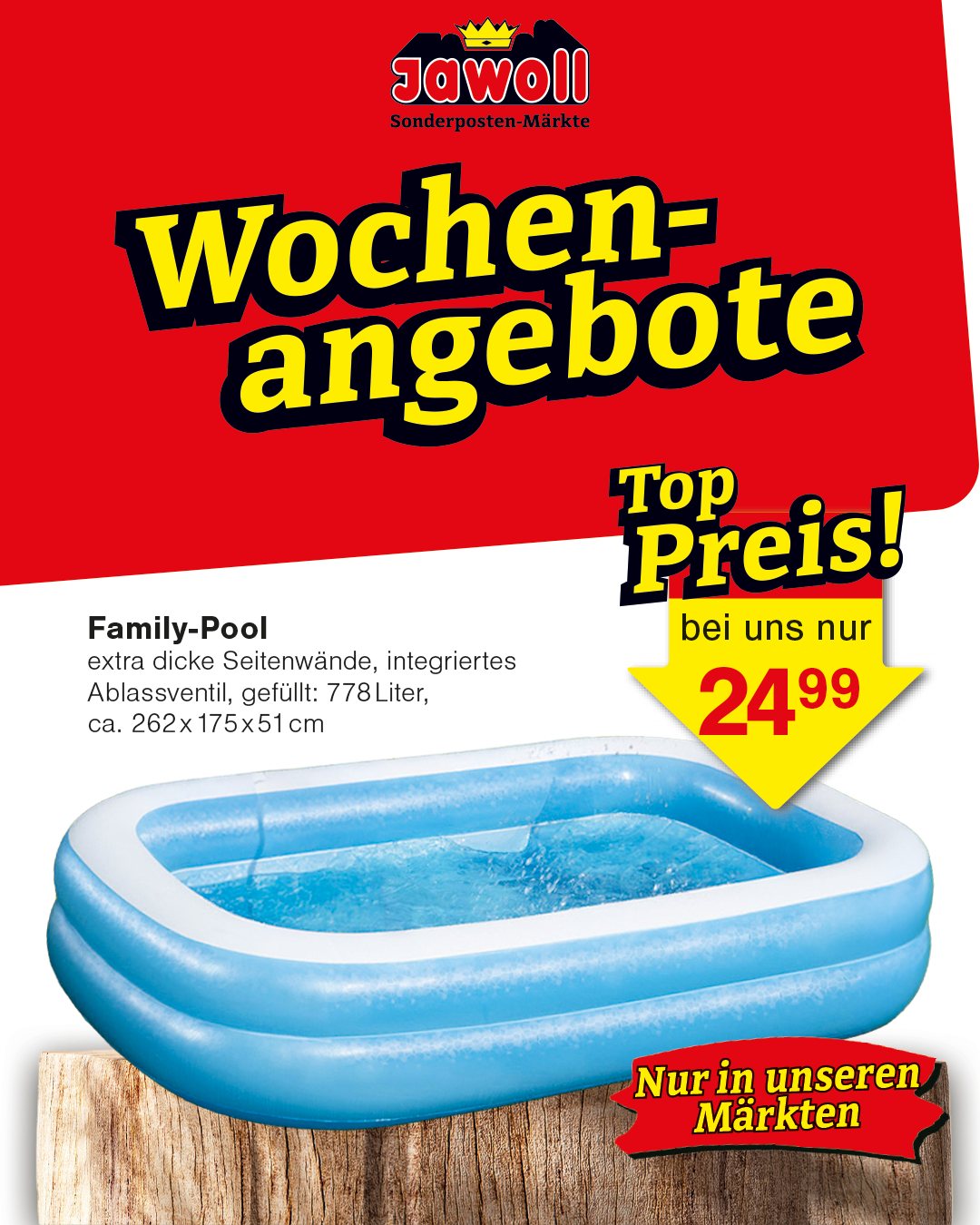 ☀️ Neue Wochenangebote bei Jawoll! ☀️ Starke Deals warten wieder auf dich – für Haushalt, Garten und alles, was du im Alltag brauchst 🏡🌿 Diese Woche gibt's viele praktische Produkte und saisonale Hi