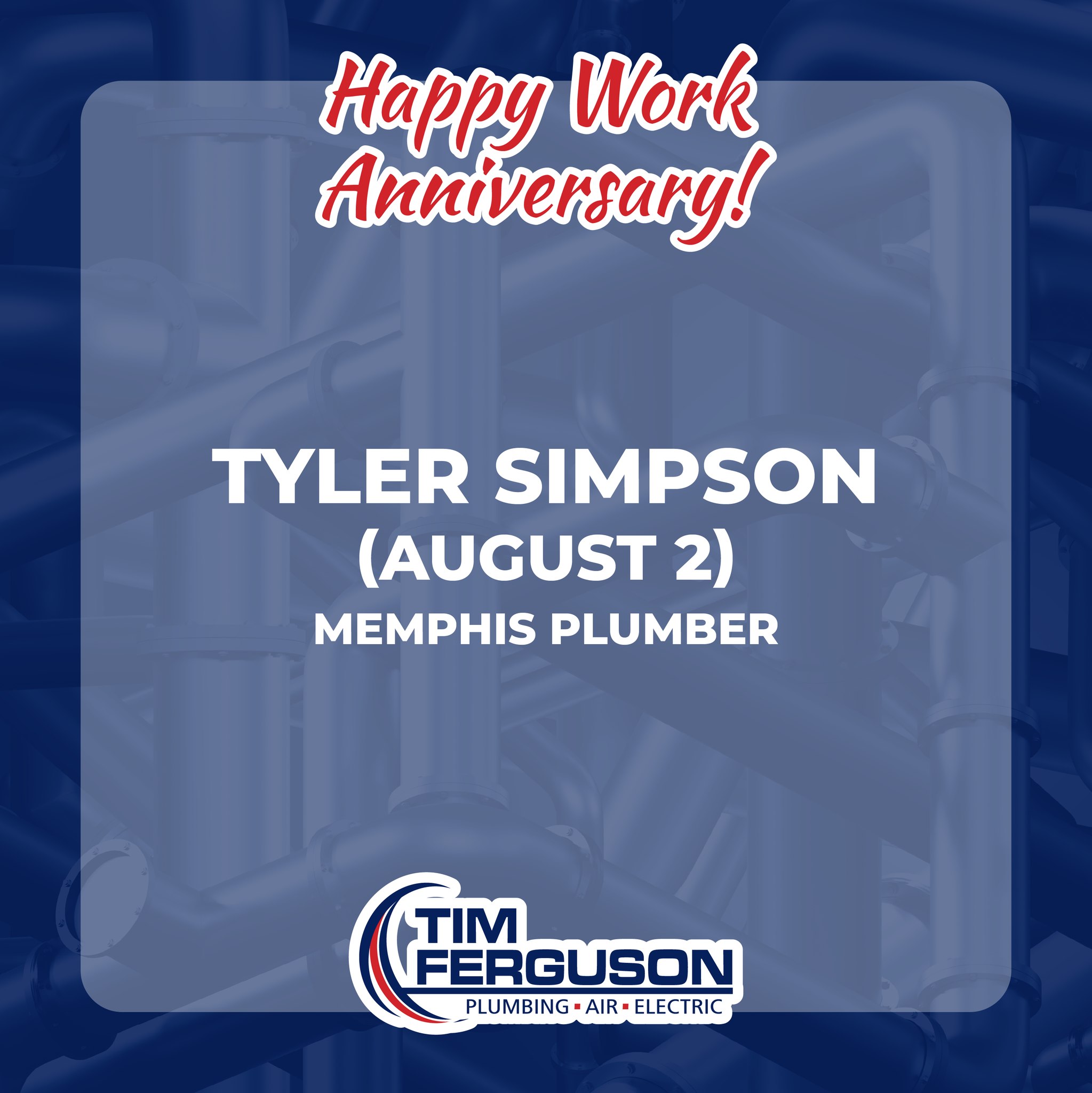 Happy work... - Tim Ferguson Plumbing Air and Electric | Facebook