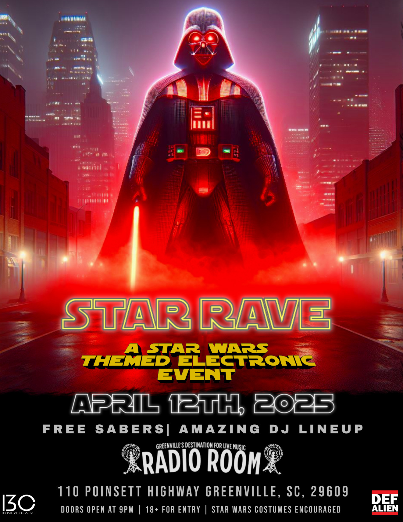The Radio Room - 💥 Just Announced💥 Star Rave: A Star Wars Themed ...
