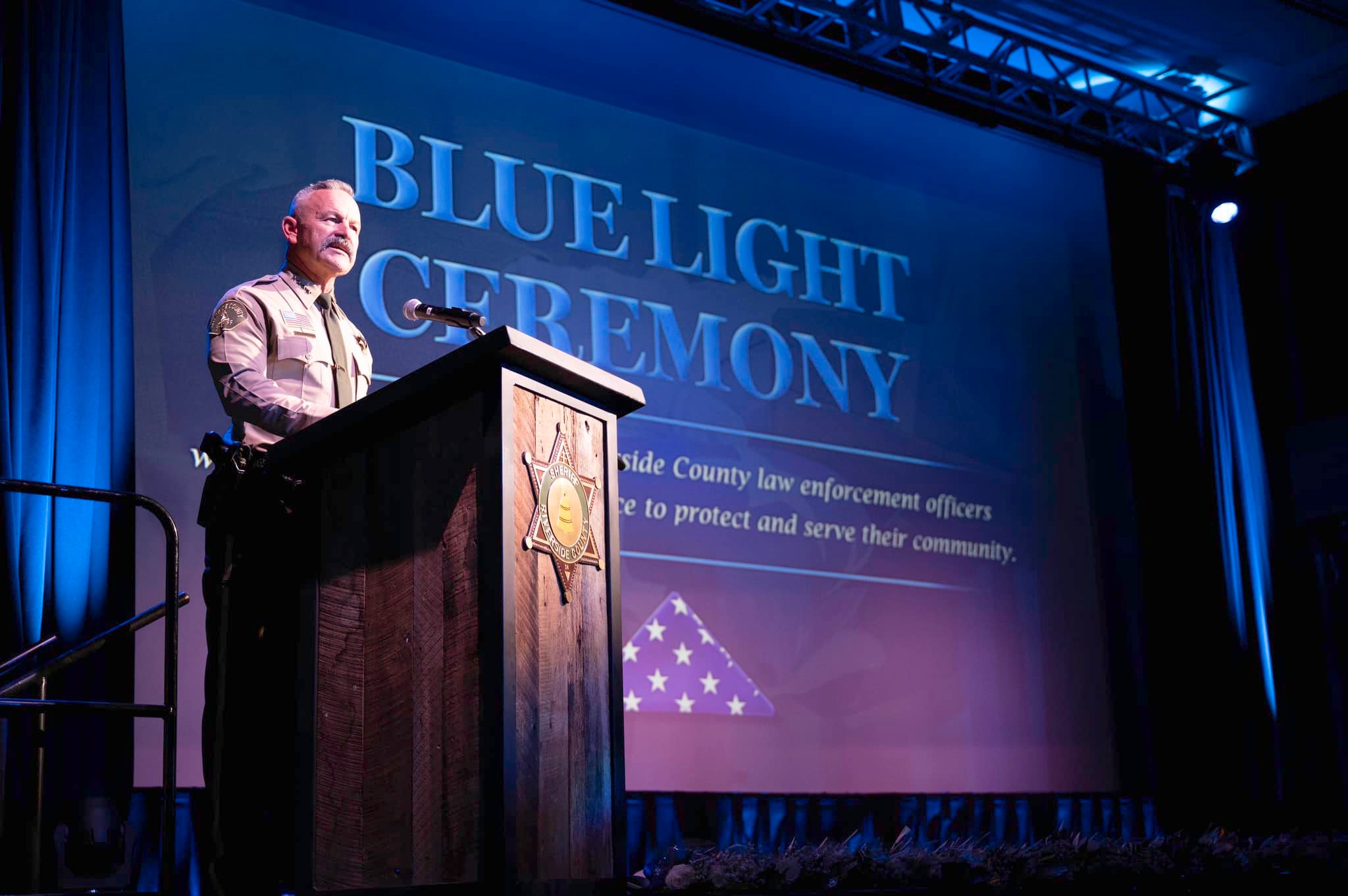 The annual Blue Light... - Riverside County Sheriff's Office