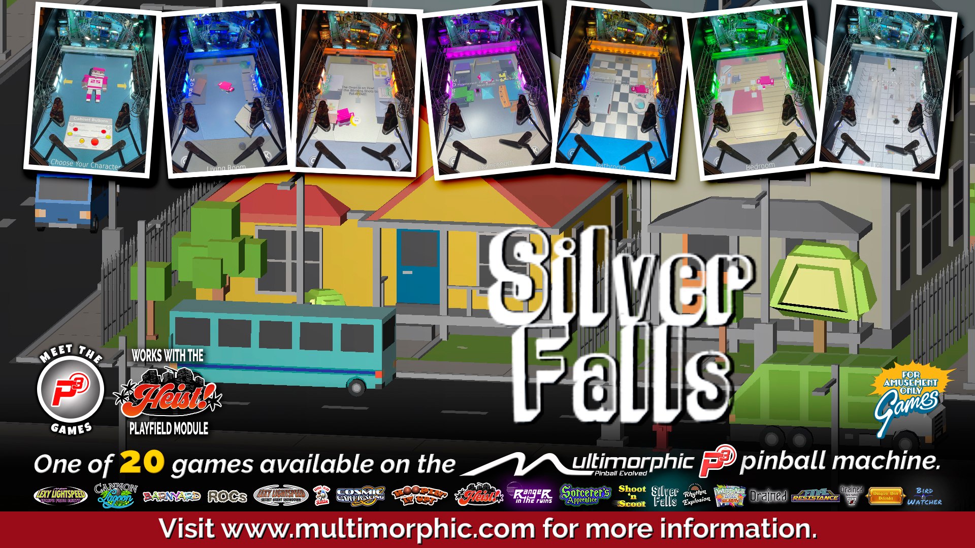 Meet The Games: Silver... - Multimorphic: Pinball Evolved | Facebook