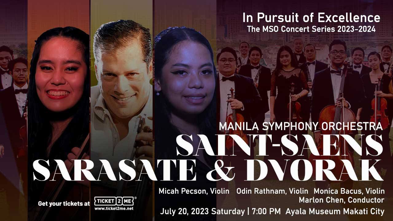 Ticket2Me - SARASATE, SAINT-SAËNS, & DVORAK