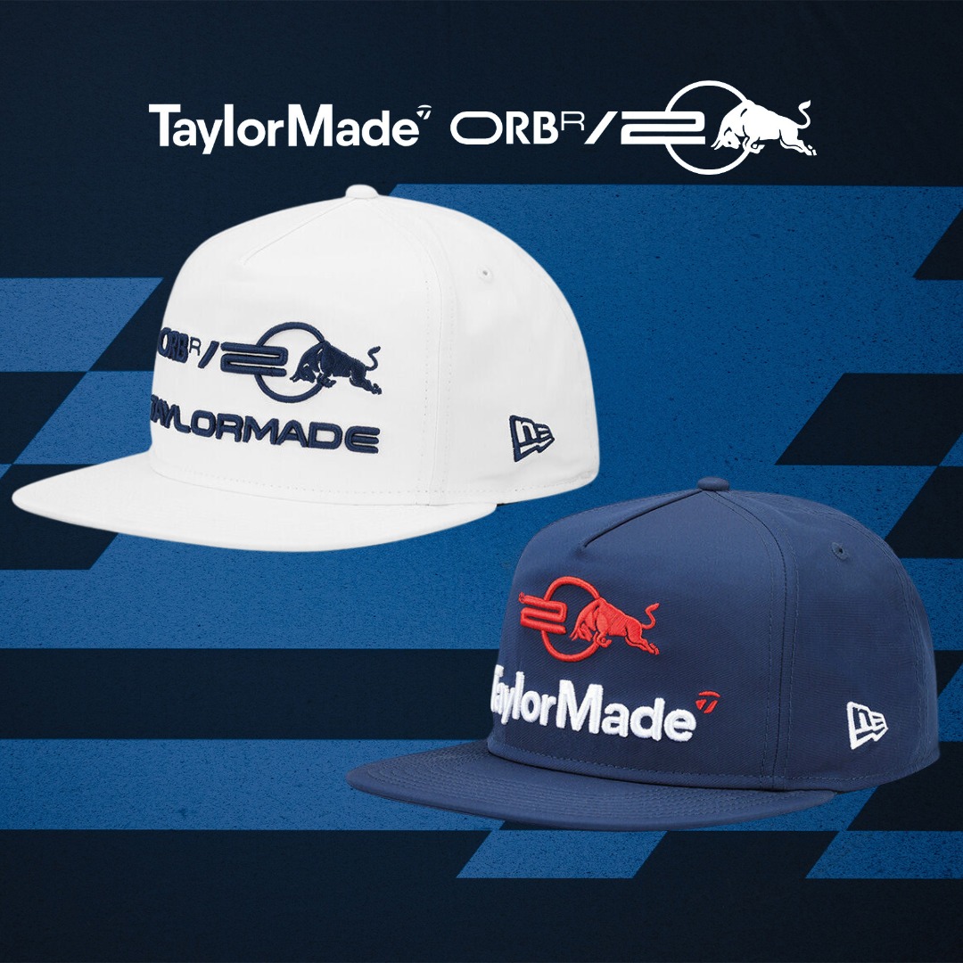 Taylormade X Oracle Red Bull Racing キャップ Experience the top of the podium with TaylorMade x Oracle Red Bull