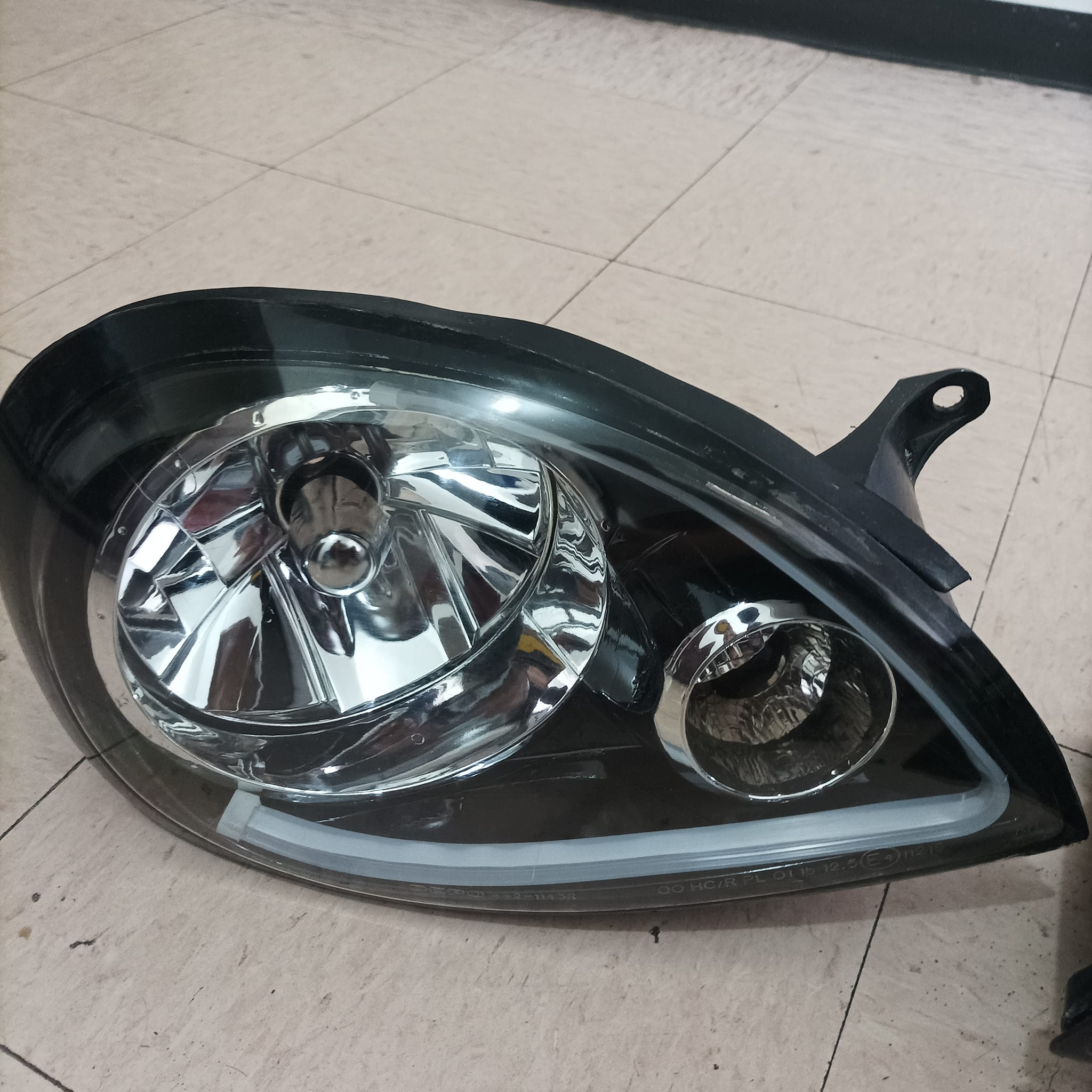 Faros LED Tipo DRL + Luces Parachoques Humo/negro Para Chevy Silverado 1999-2002