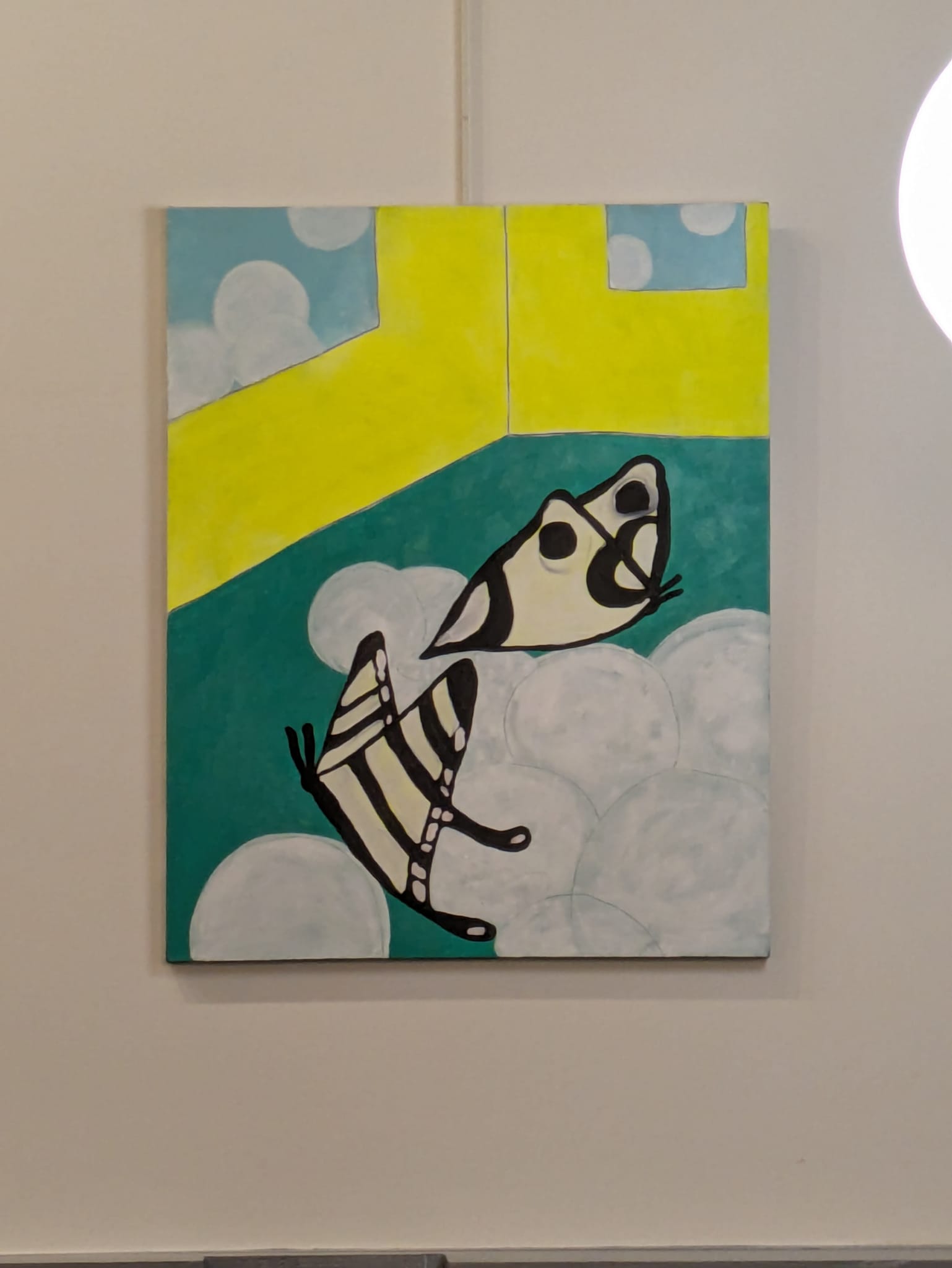 Ruth Allen draws and paints.