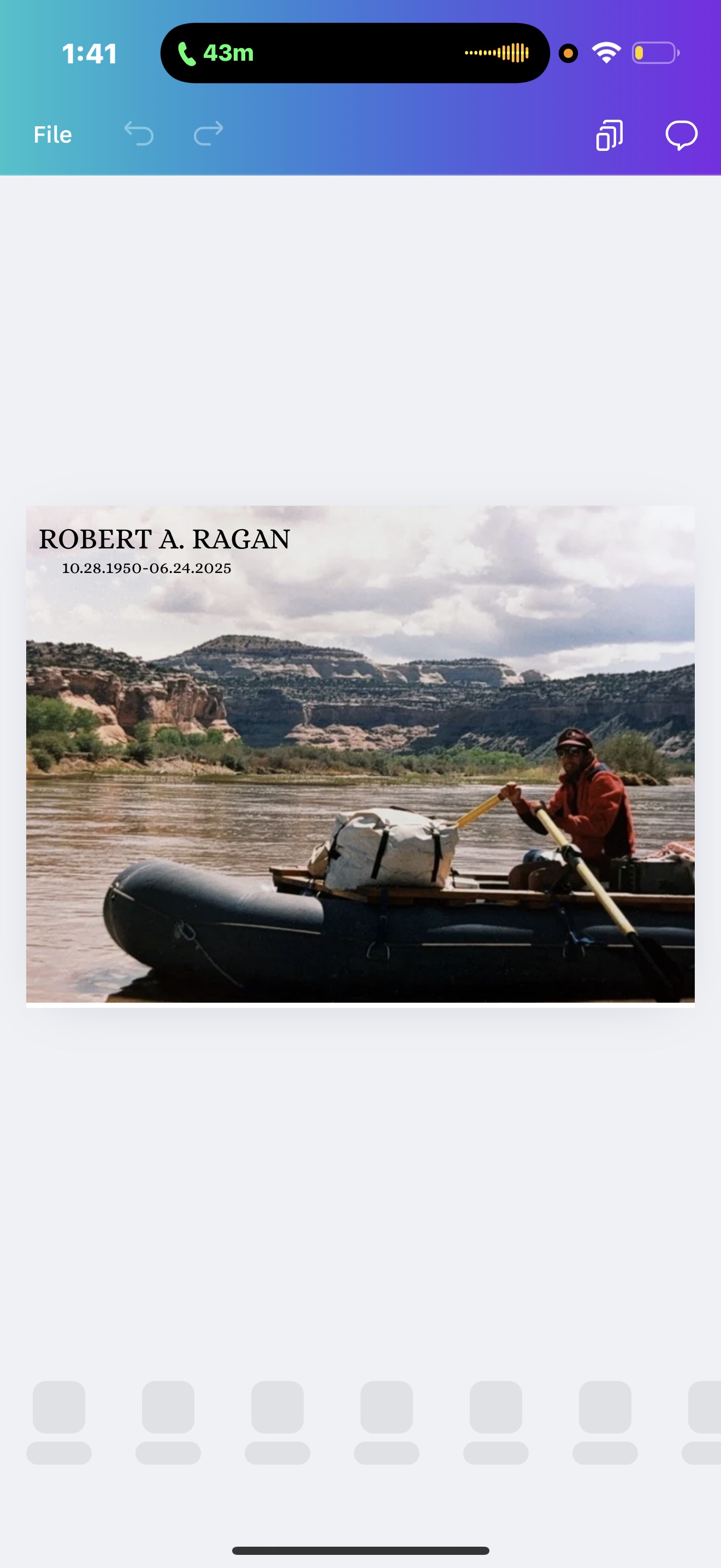 Celebration of life: Robert A Ragan (Bob/Rags)