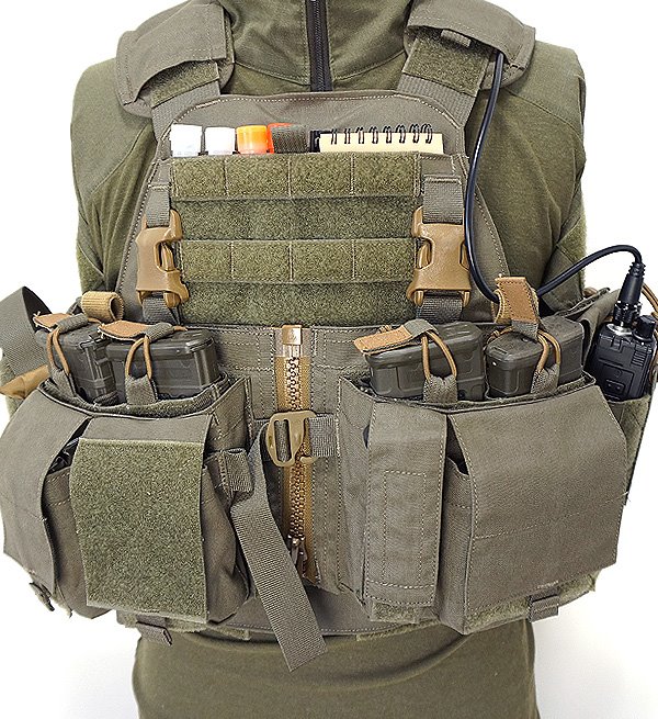 Velocity - Mayflower UW GEN V Split-Front Chest Rig shown attached