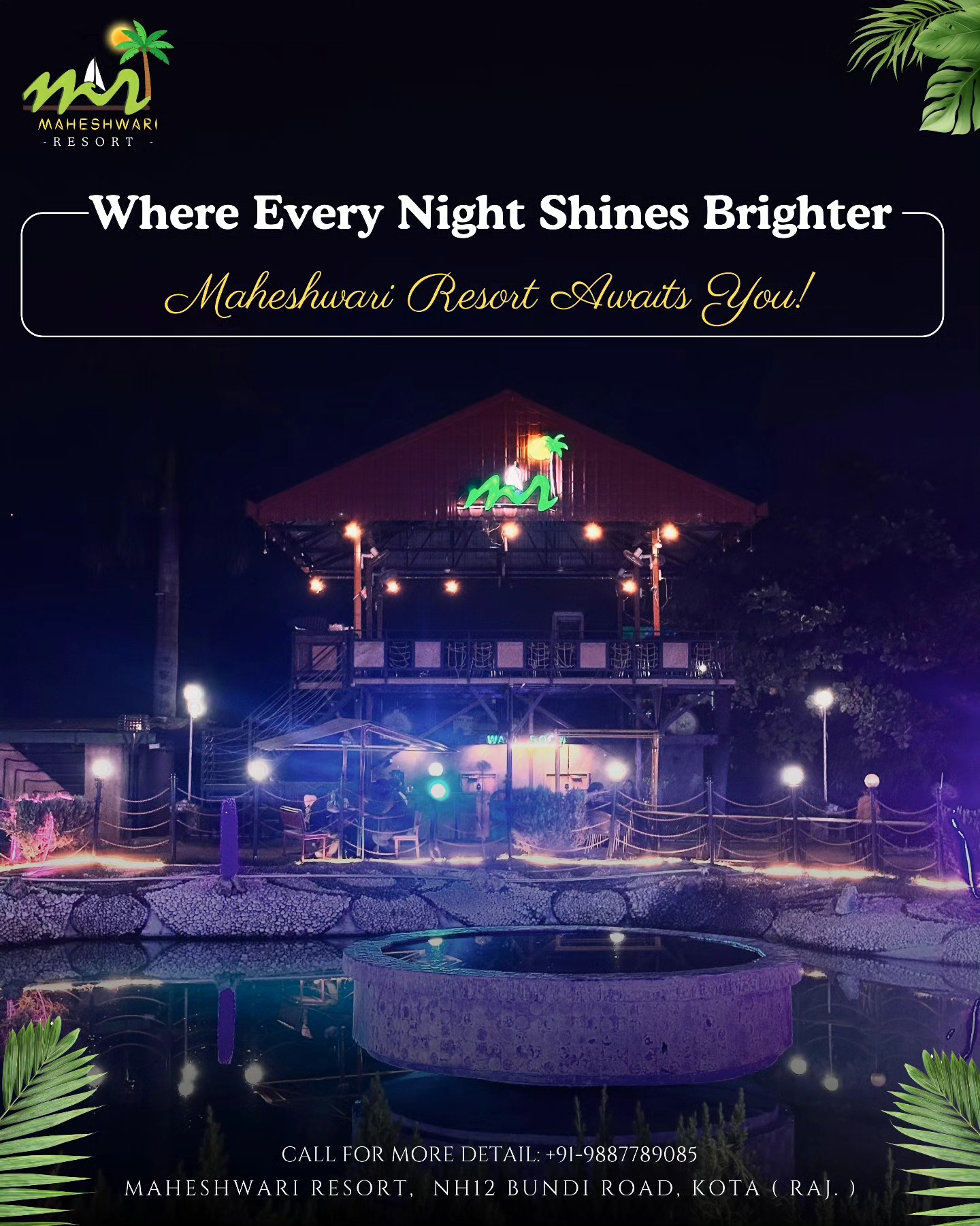 Immerse yourself in serene luxury at Maheshwari Resort, where