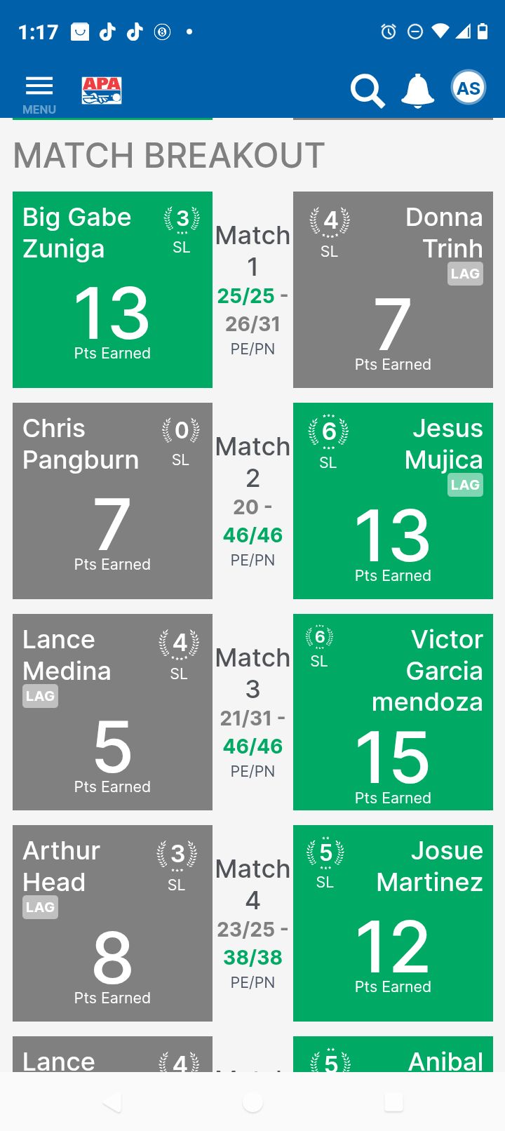 APA Pool League community | Entire match