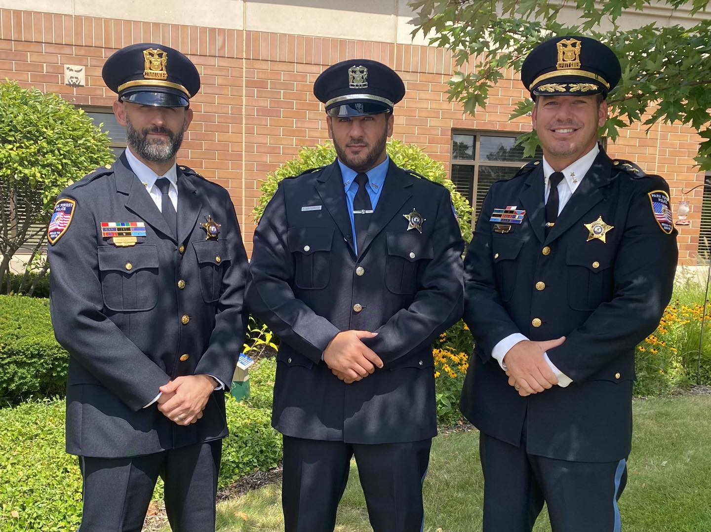 Park - This past Friday, recruit Mosa Abughosh (center) graduated from ...