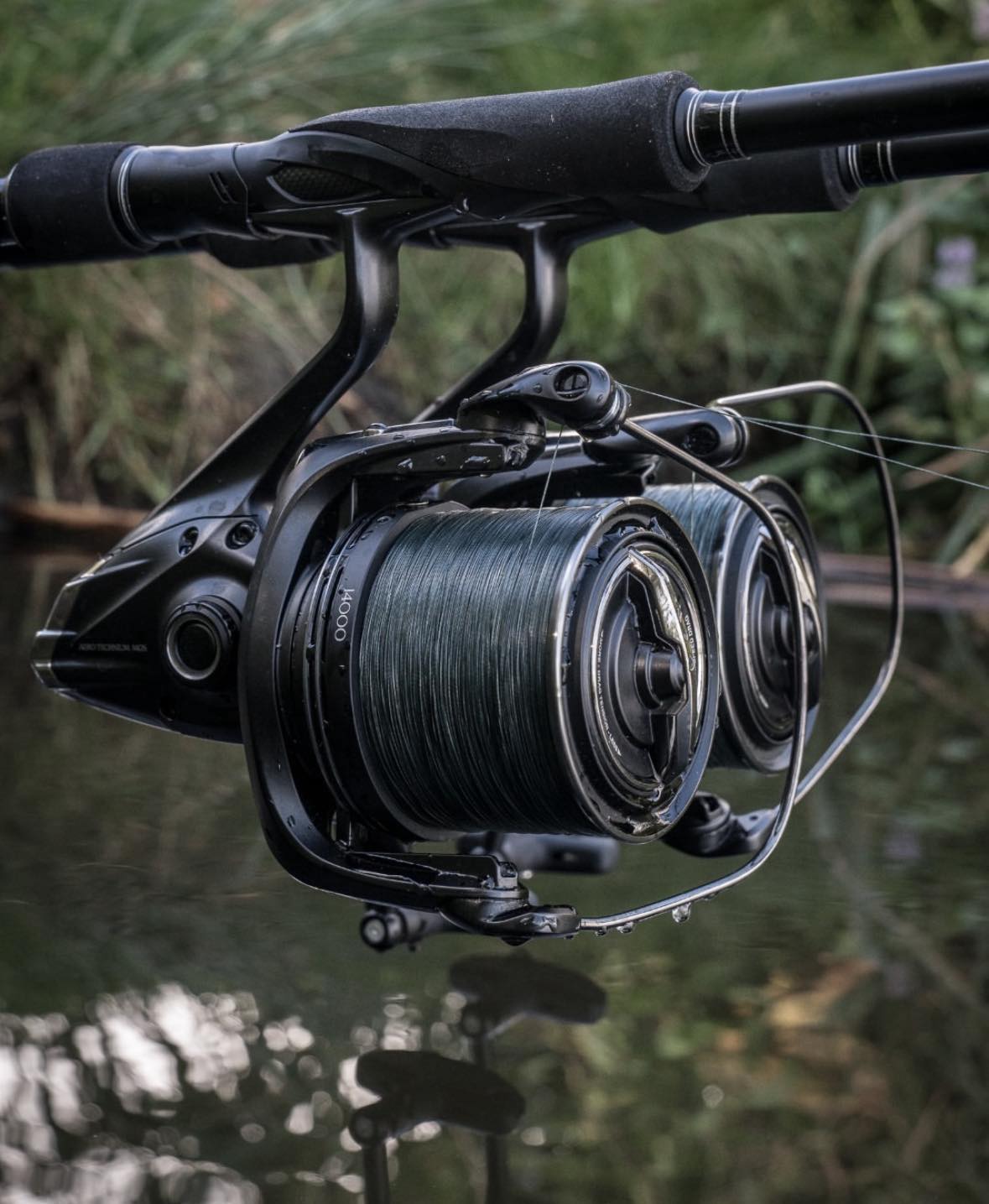 Conversion of Shimano super aero Technium MG using Yasaki
