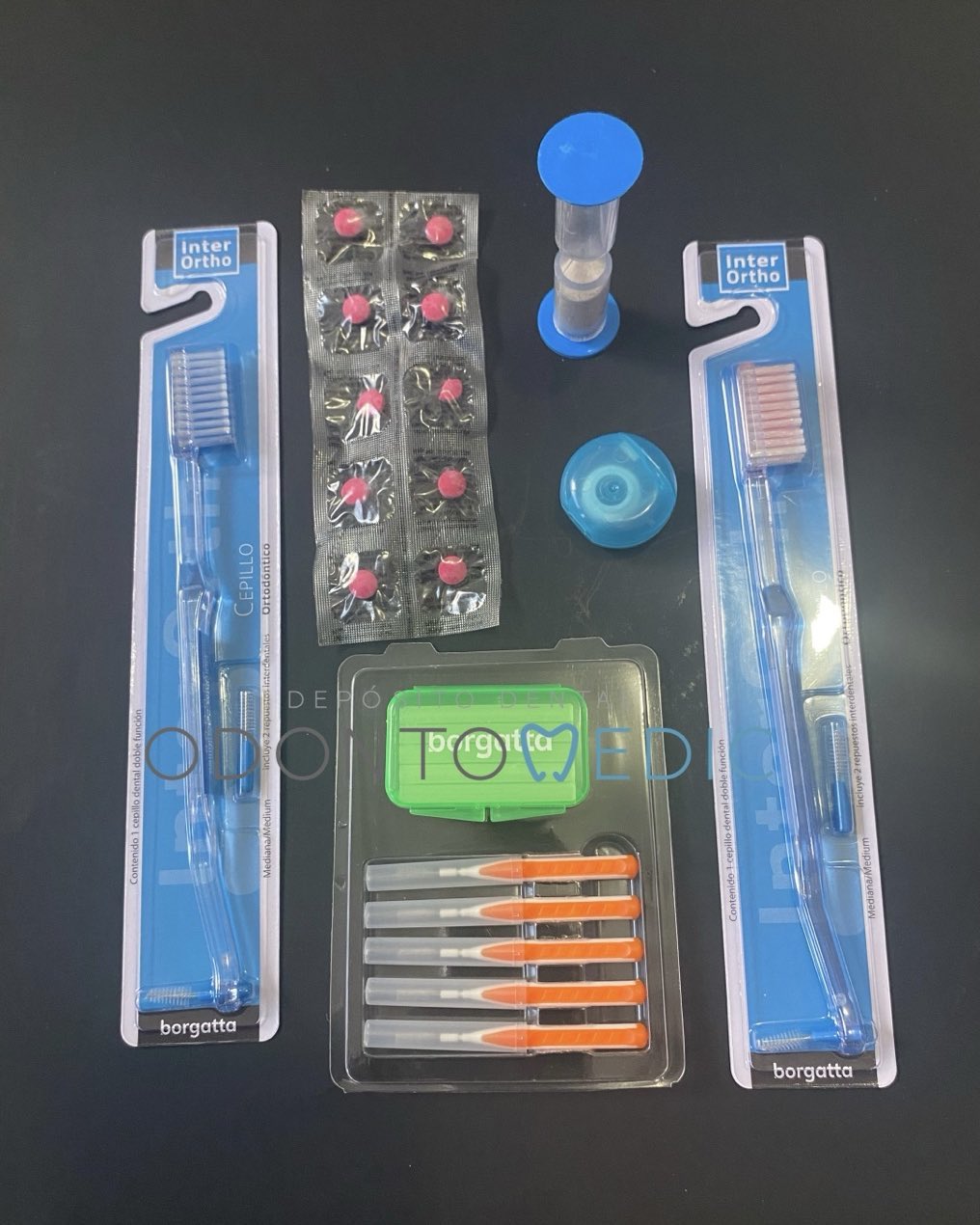 Kit Adesivo Legame Ortodontico Cura Luce Dentale Blu per Staffa