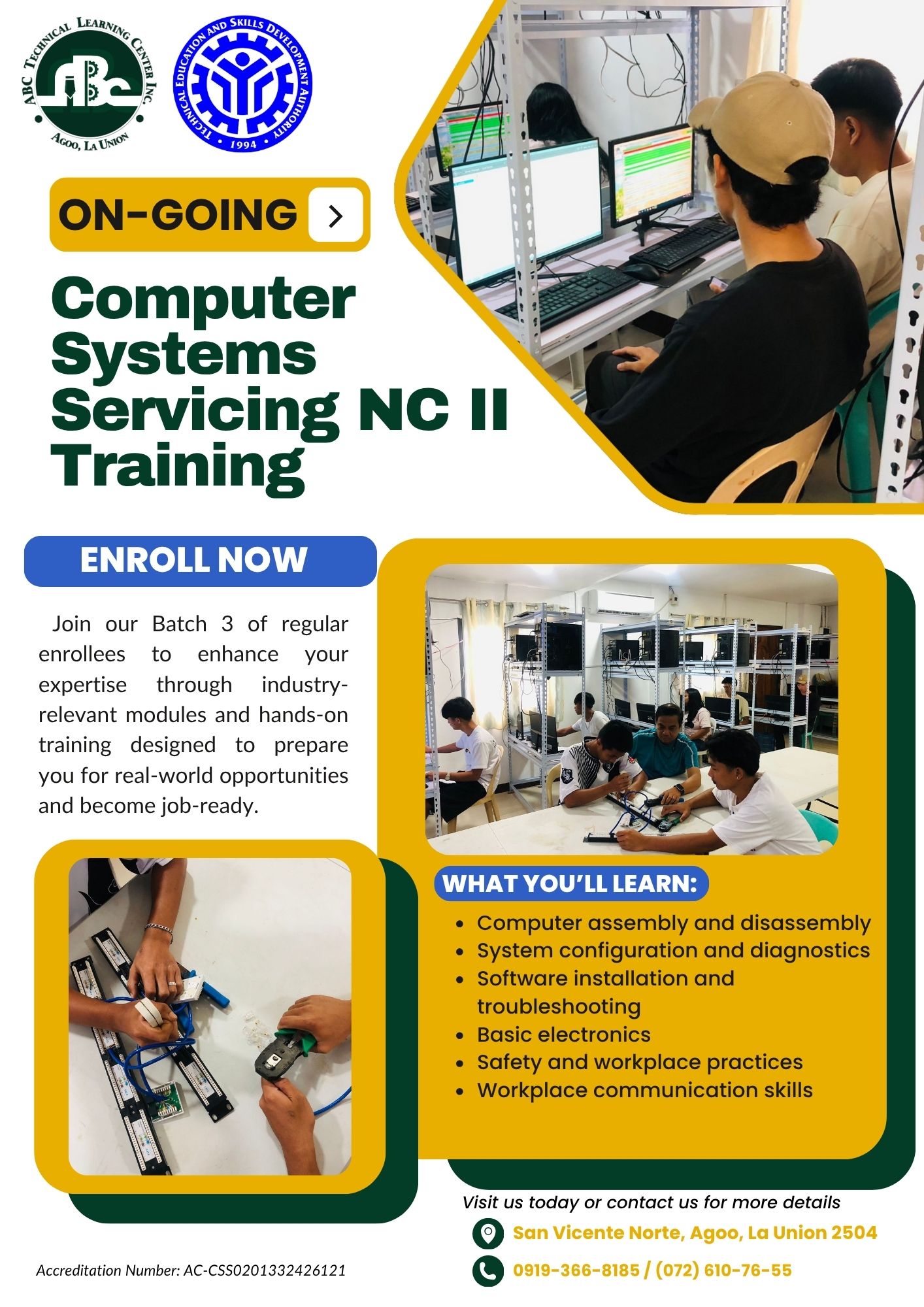 ABC Technical Learning Center Inc. | Agoo