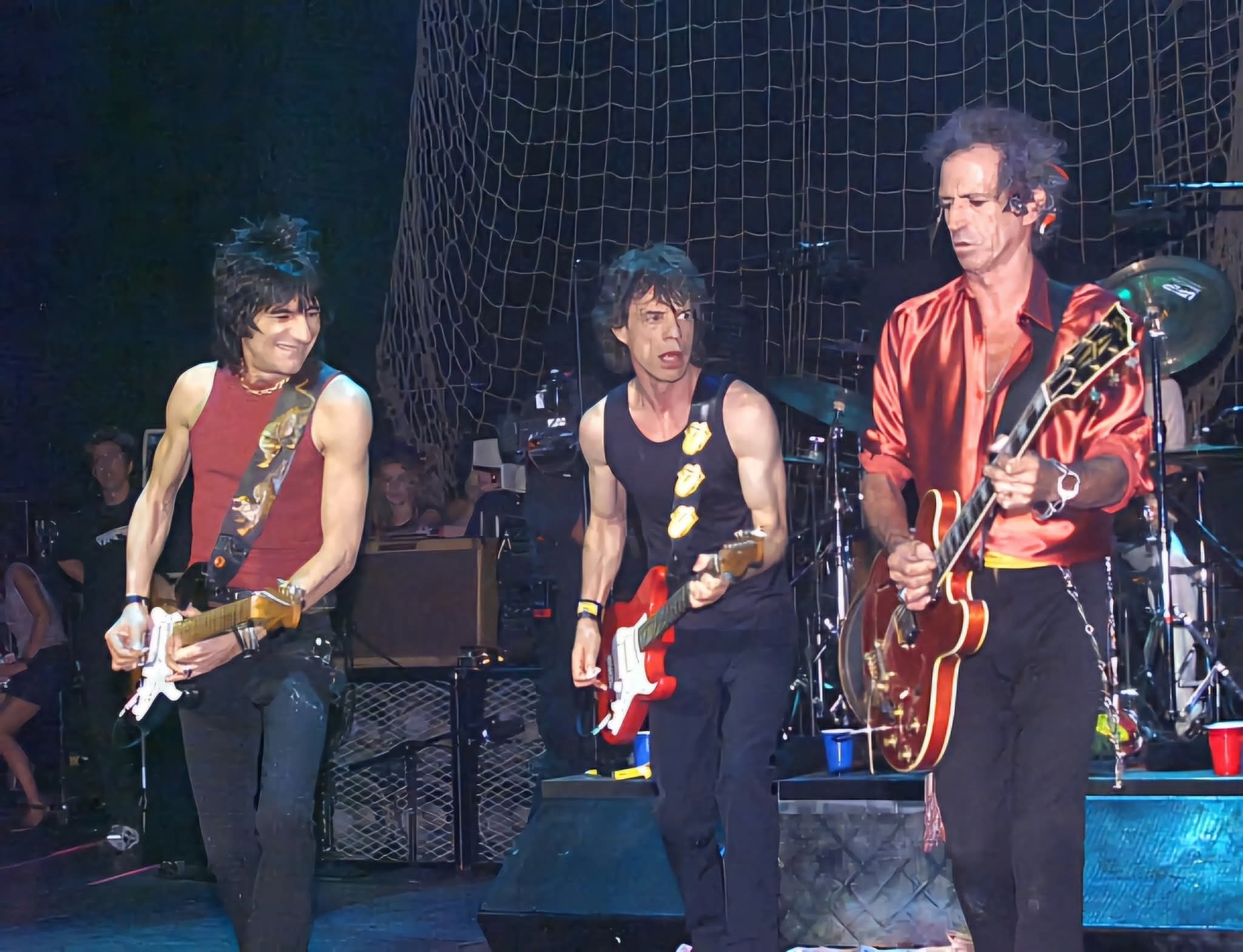ミュージシャン The Rolling Stones 1999 🔴 JUNE 8 1999 📷 The Rolling Stones at Shepherd's Bush Empire
