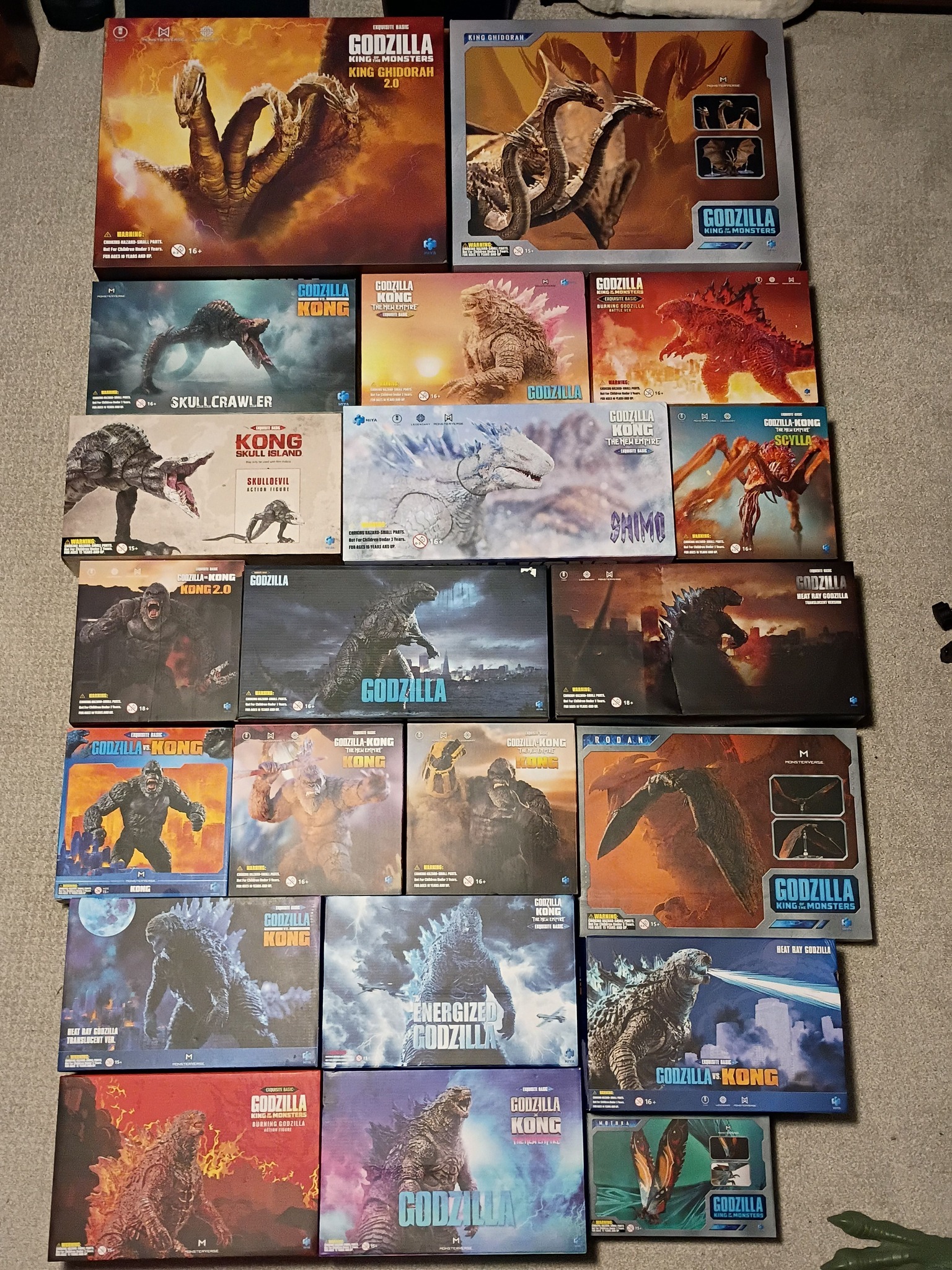 What is your favorite Hiya Toys Monsterverse box art?