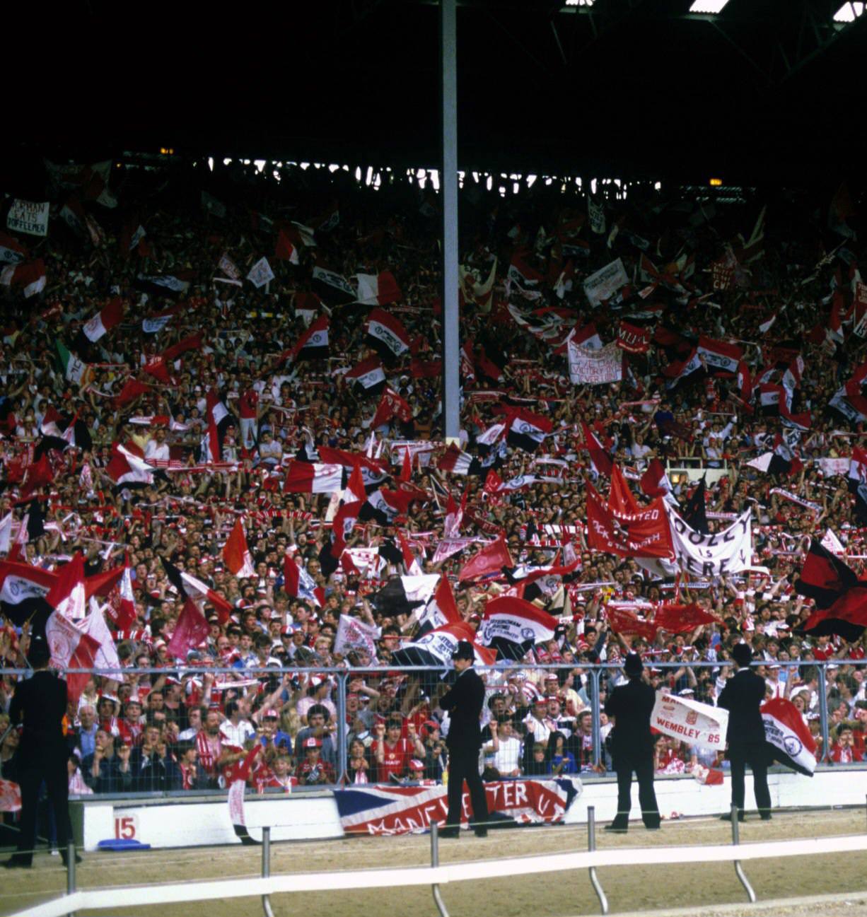 Wembley 1985 Fa Cup Final Manchester United v Everton