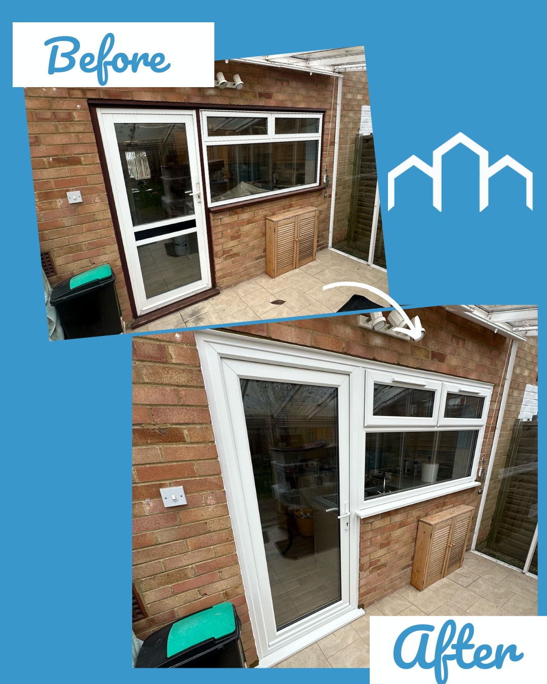 HomeChoice - From outdated to a modern, sleek look! We've replaced our ...