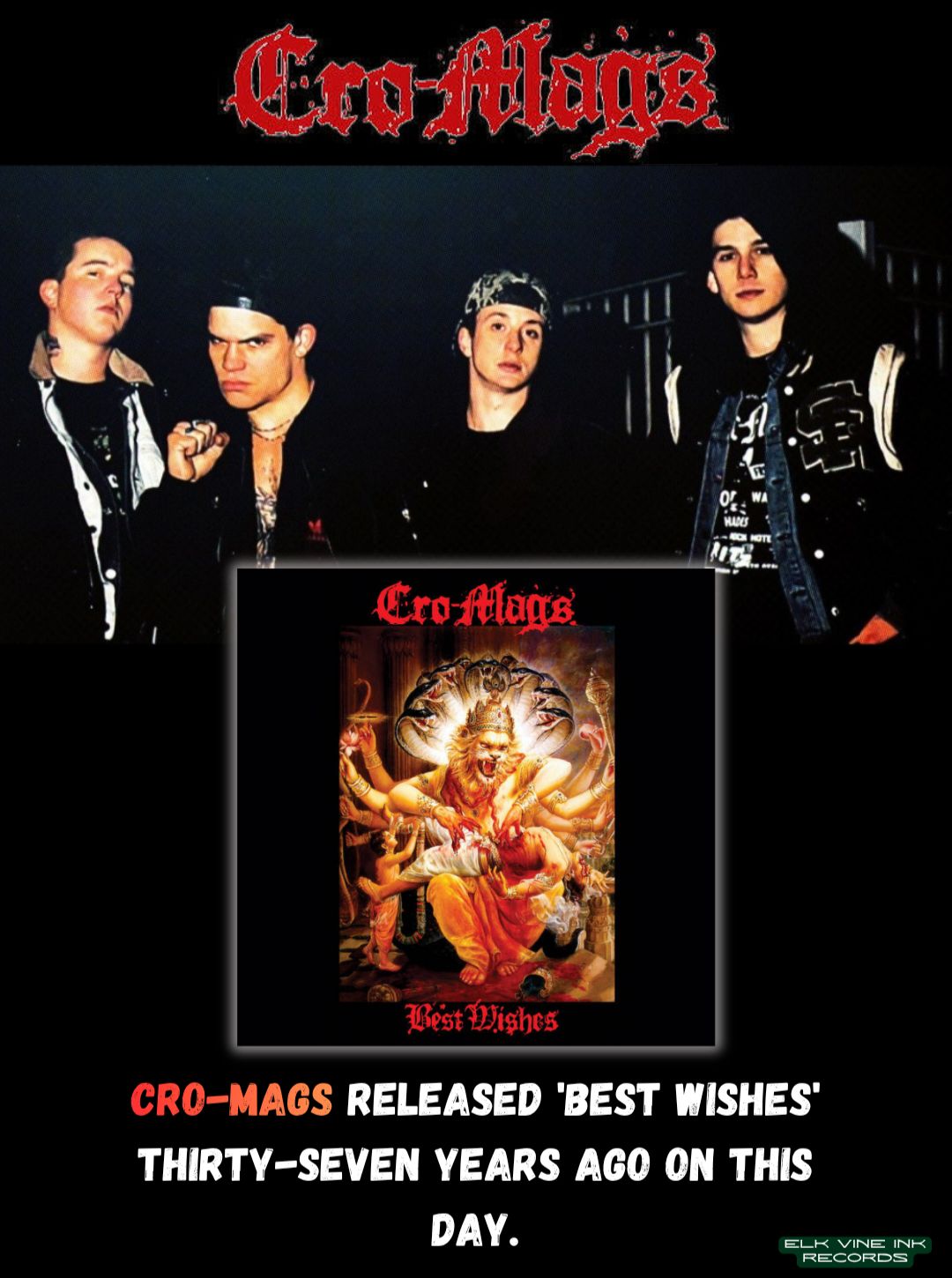 Harley F. - CRO-MAGS - FTA Open Air Happy 34 year anniversary