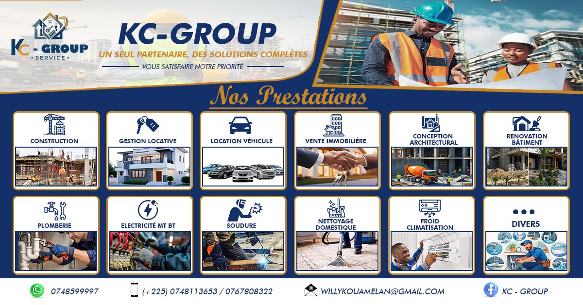 Kc-Group Service | Bonoua Comoé District