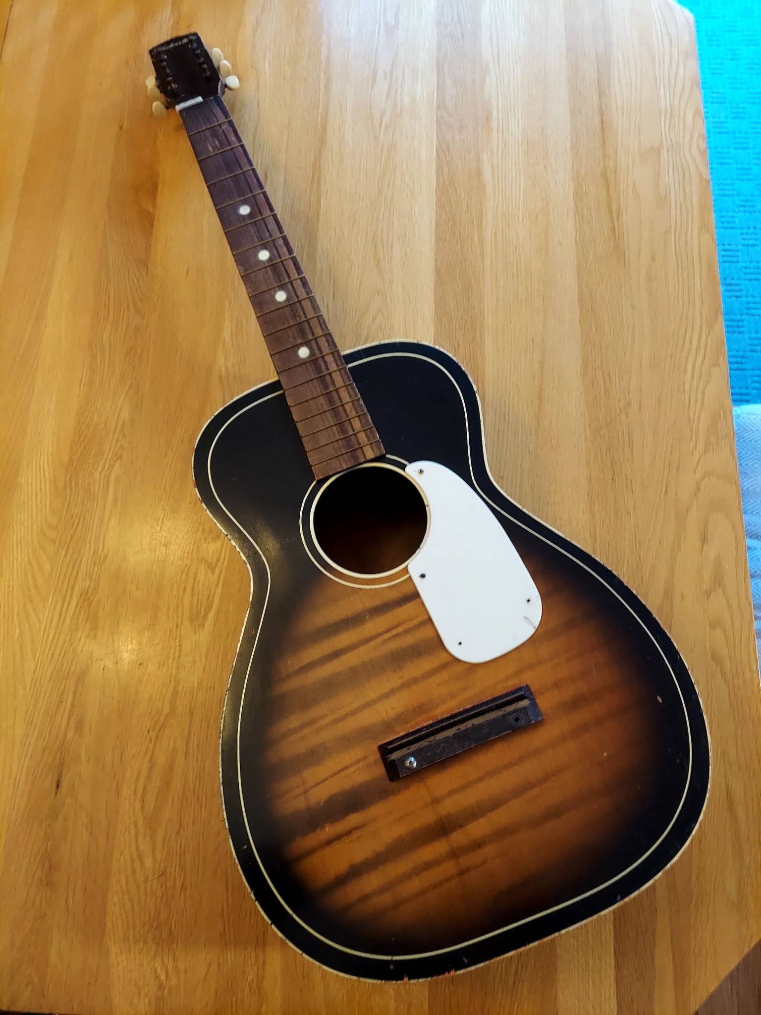 Silvertone H604 guitar restoration questions