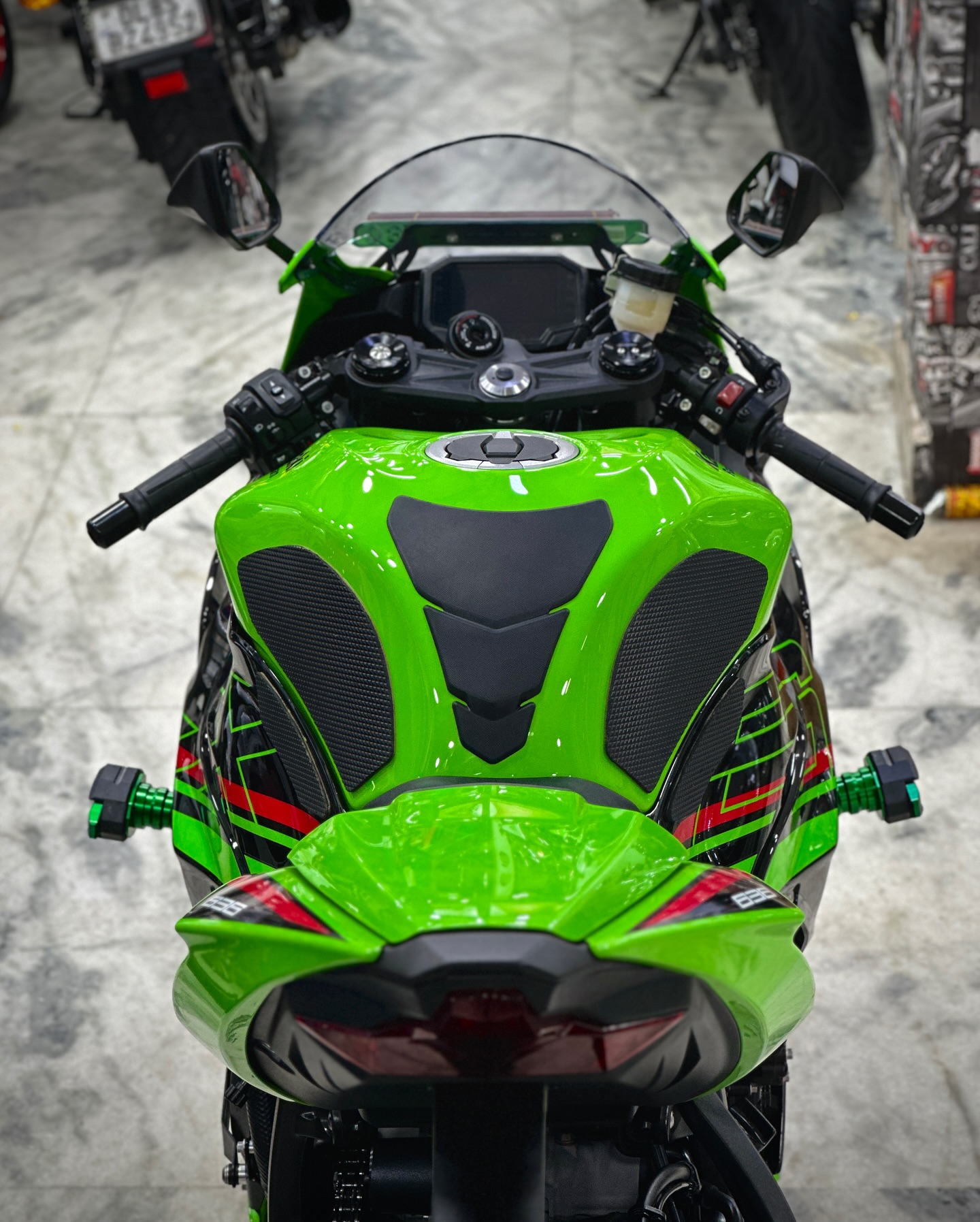 Unleashing the thrill: ZX6R, where power meets precision on the