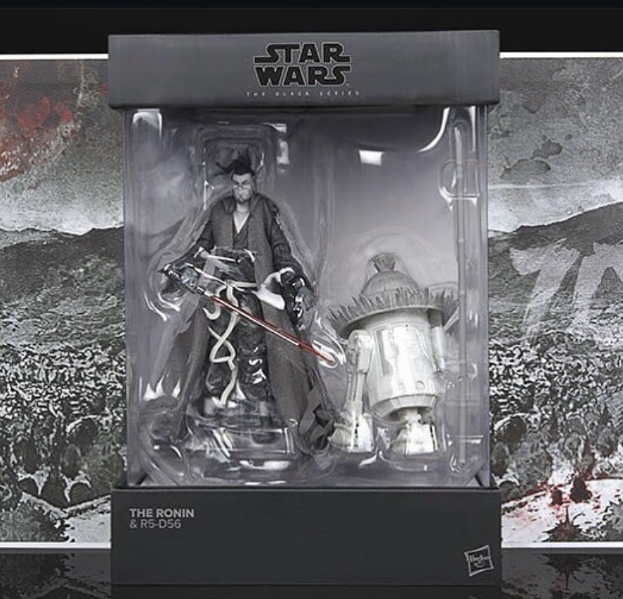 Star Wars Black Series Ronin & R5-D56 action figure set