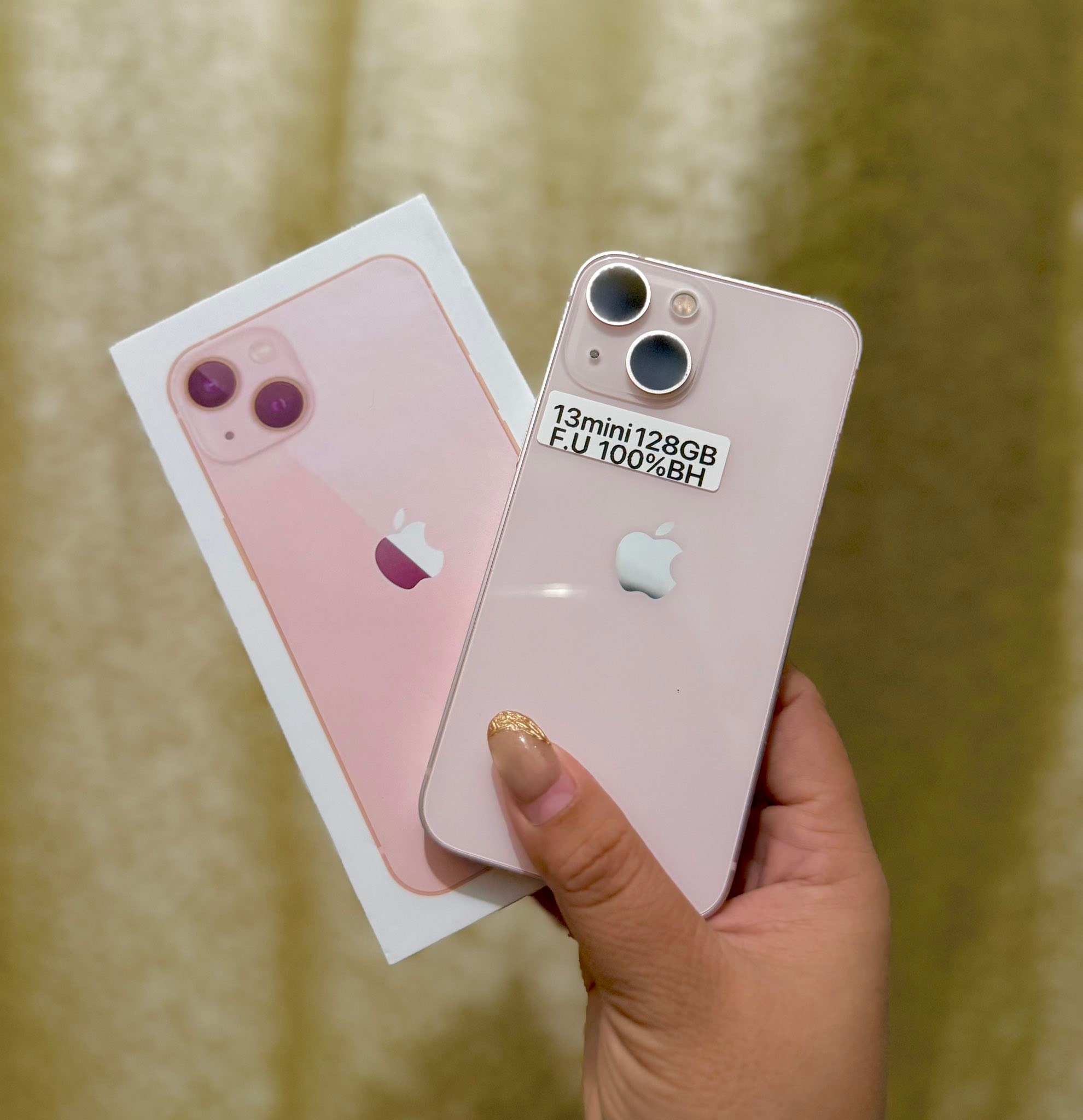 RUSH SALE‼️?iPhone 13mini 128gb Pink