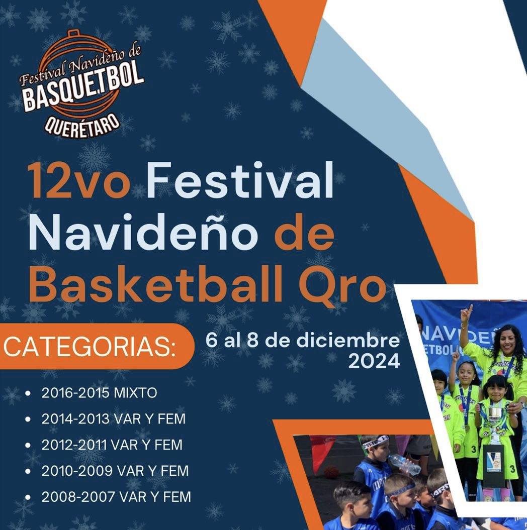 Festival Navideño De Basquetbol | Querétaro Centro