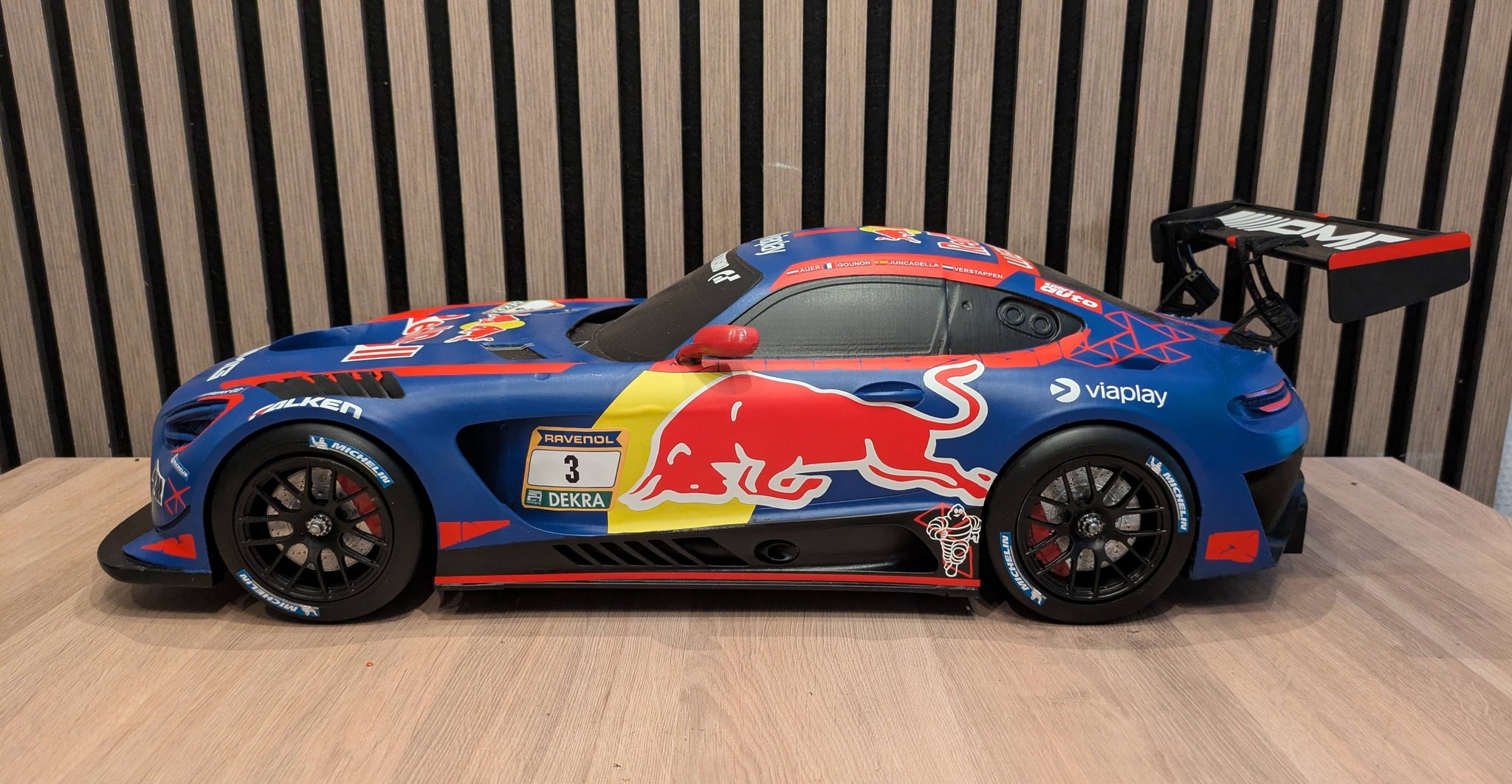 Mercedes AMG GT3 Redbull Nordschleife edition scale model