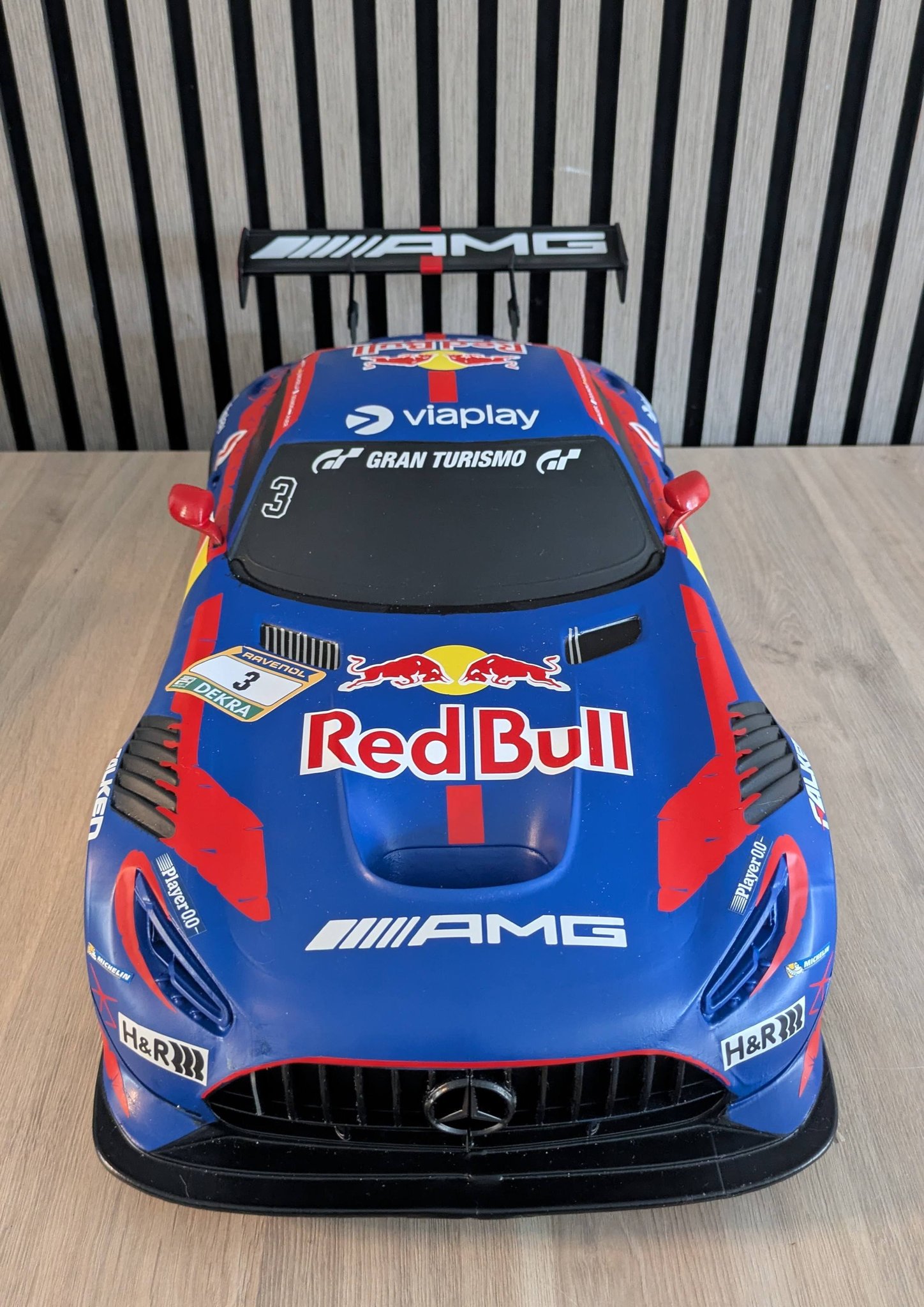 Mercedes AMG GT3 Redbull Nordschleife edition scale model