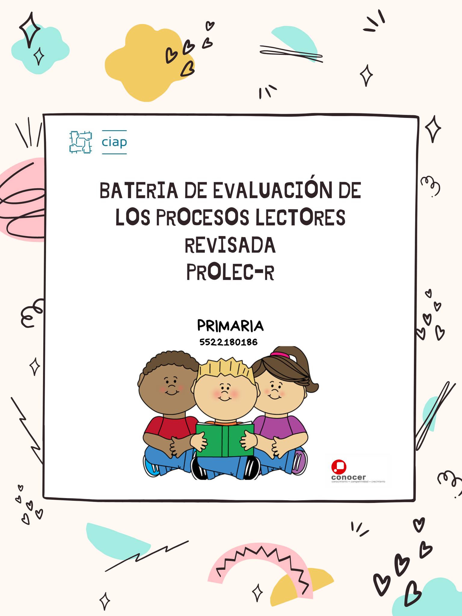 Batería de evaluación de los procesos lectores 