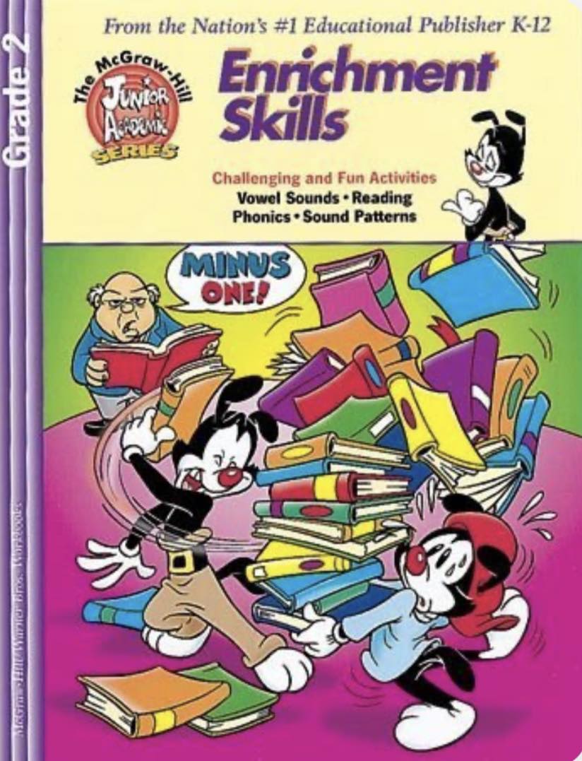 Tiny Toons and Animaniacs Cartoons | Another fun educational book ...