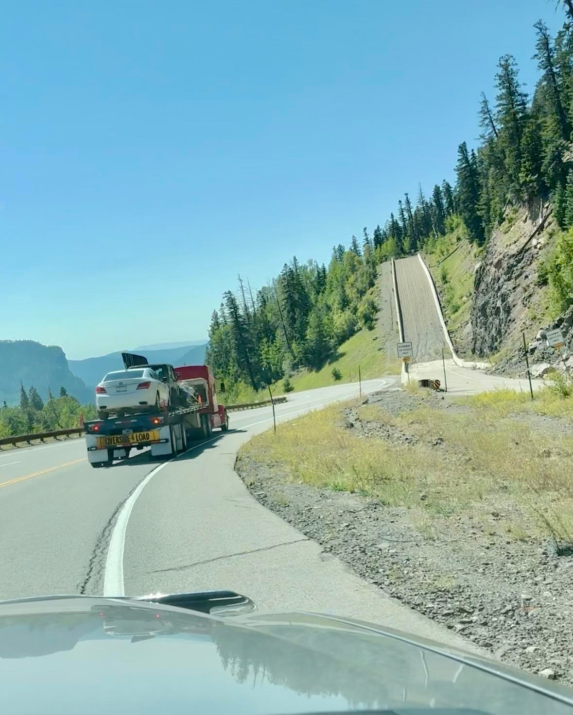 Colorful Colorado Collective | Runaway truck ramp 1500 feet at Wolf ...