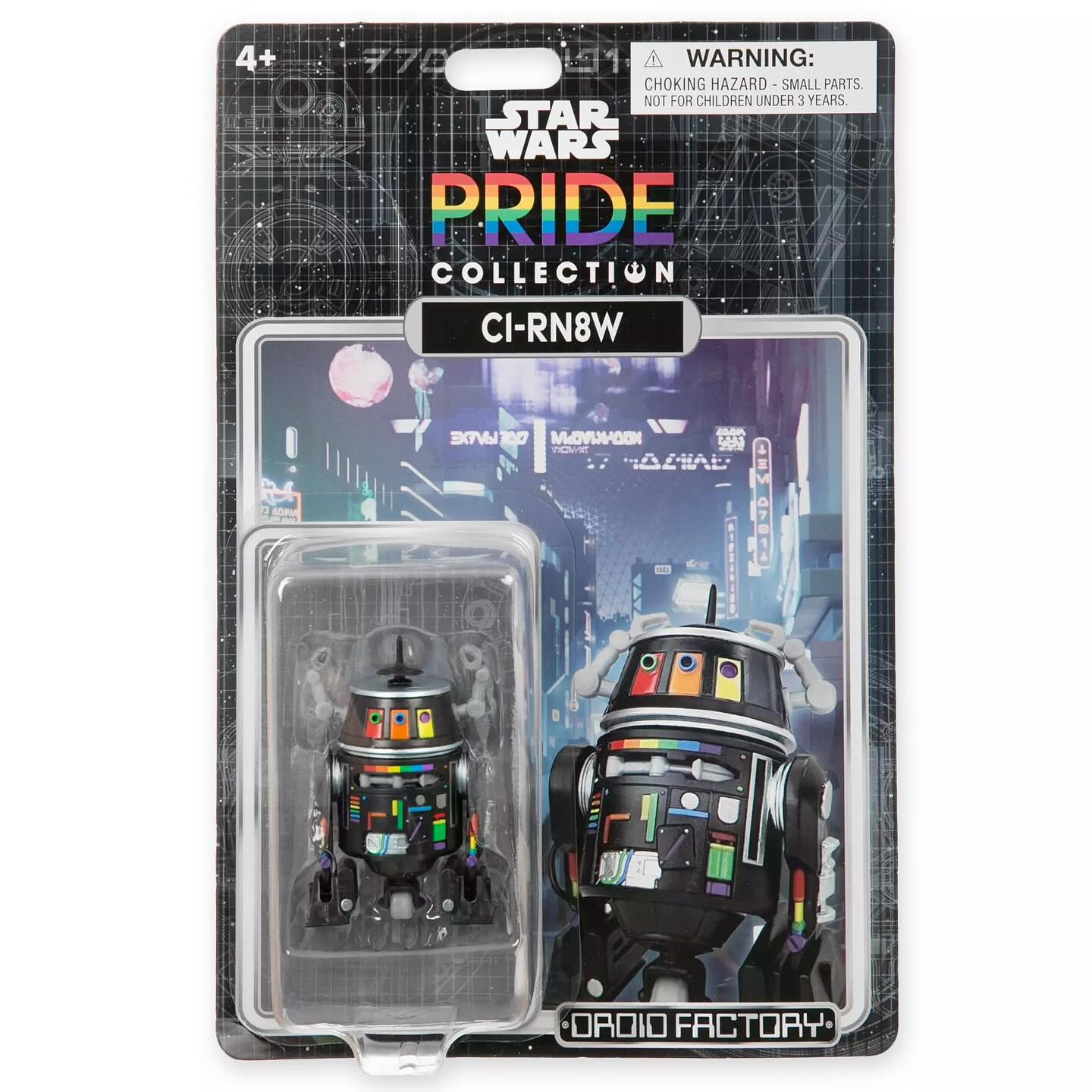 R5-PR0UD Droid Factory Figure, Star Wars Pride Collection. Now