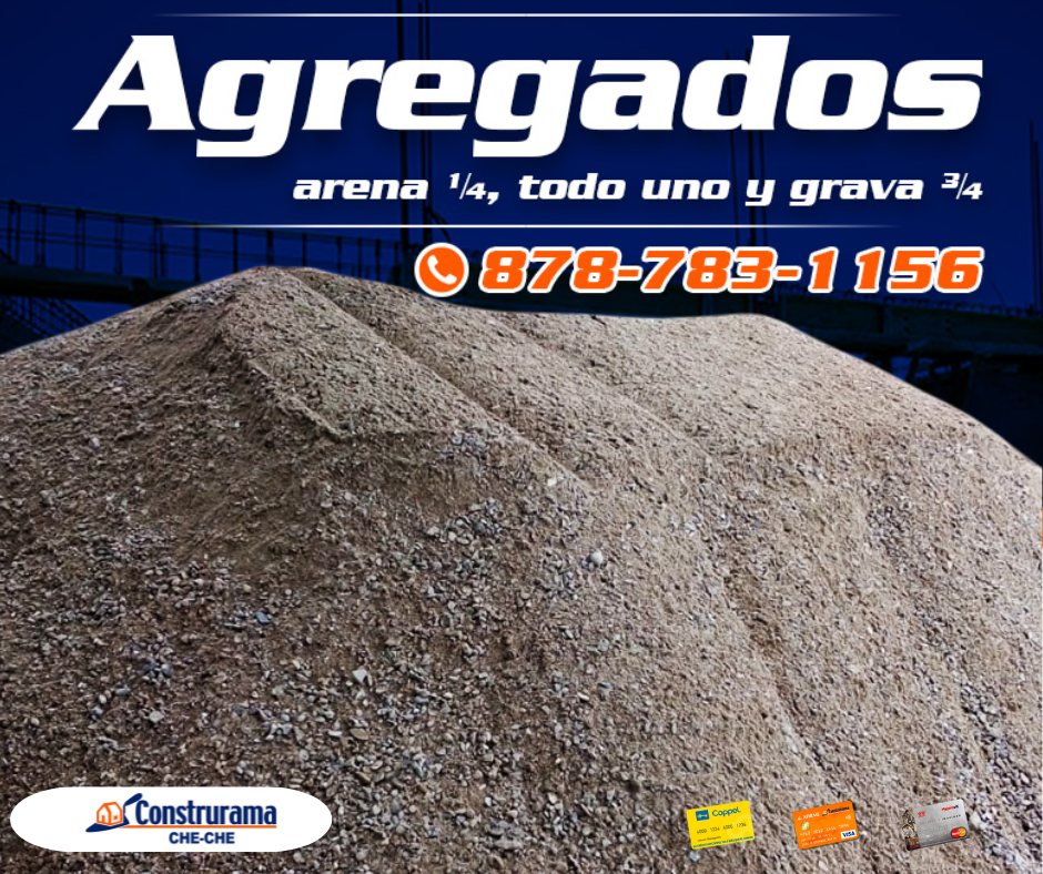 🚨 YA TENEMOS DISPONIBLE ARENA ¼,... - Construrama Che-Che | Facebook