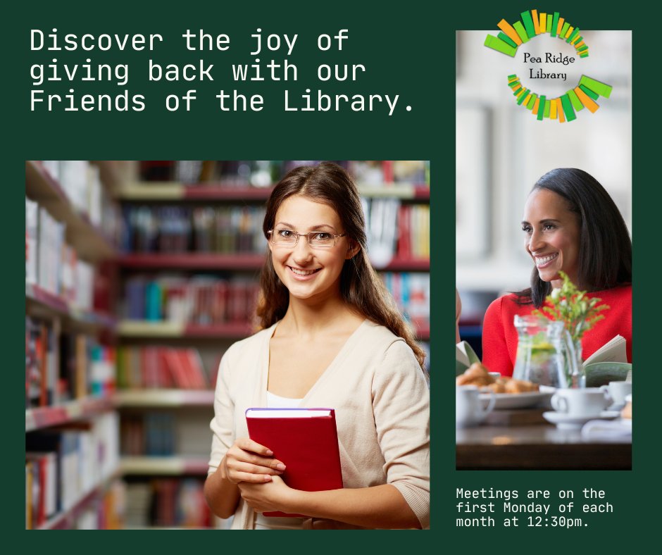 Friends of the Pea Ridge Public Library | Pea Ridge AR