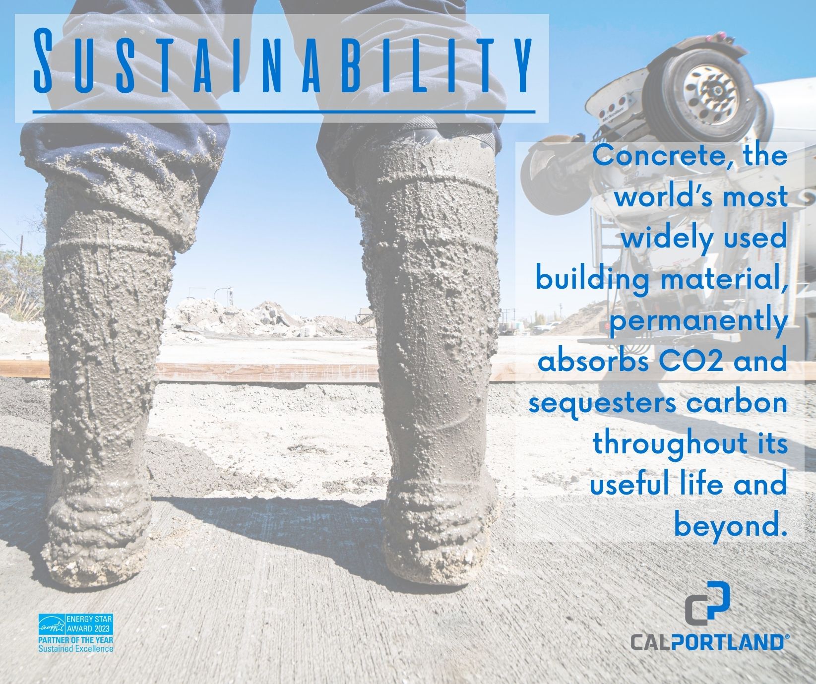 CalPortland - Did you know?? Concrete, the world’s most... | Facebook