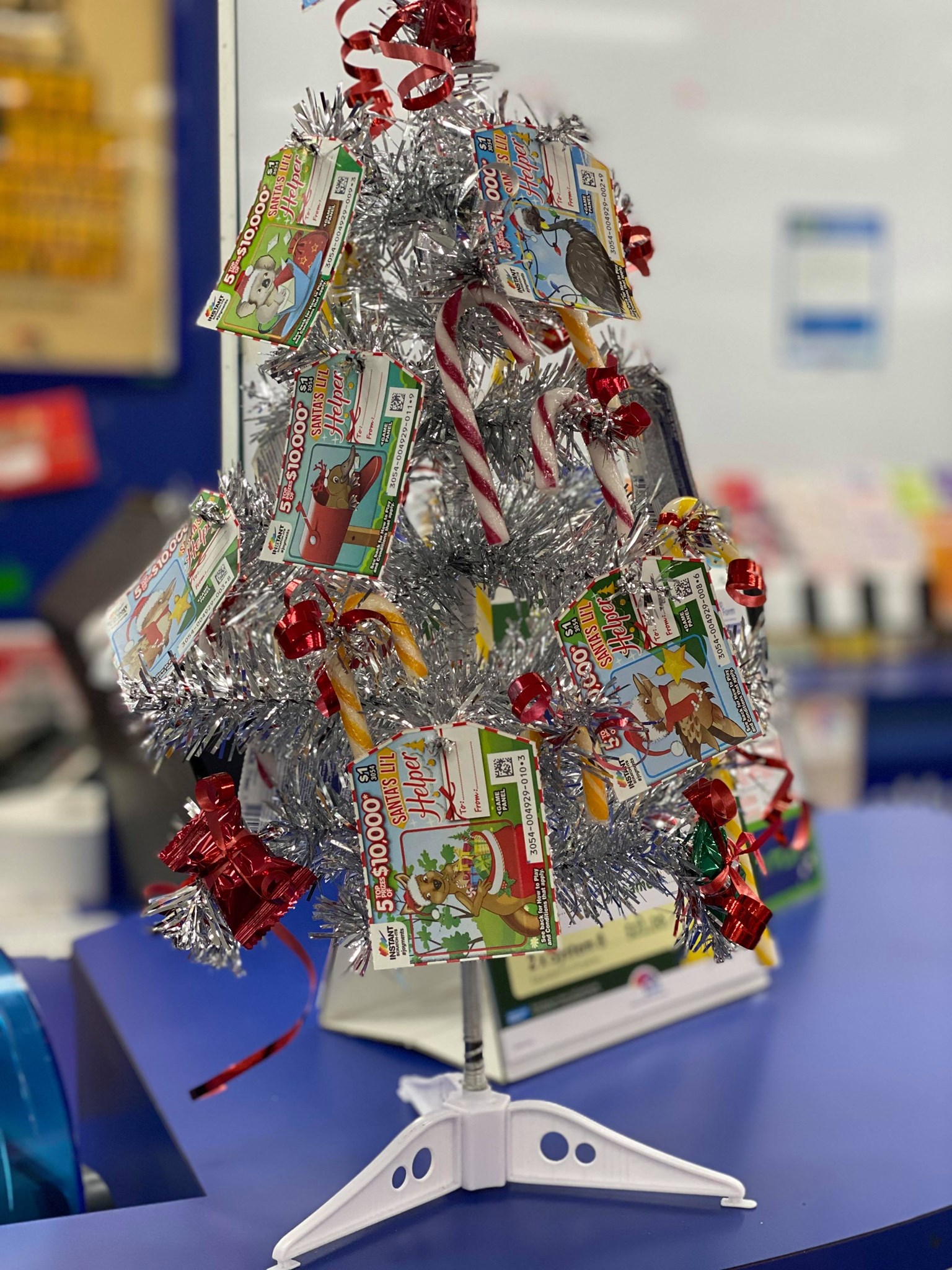 The ever popular scratchie trees are... - Maryland Pharmacy