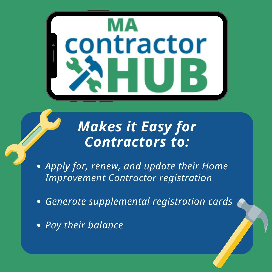 Learn about how the MA Contractor Hub benefits contractors! Check it ...