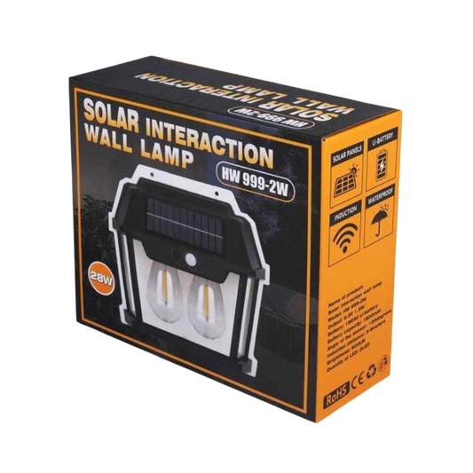 SOLAR POWER 200 LED Lights PIR Motion Sensor Outdoor Security Lamp Wall