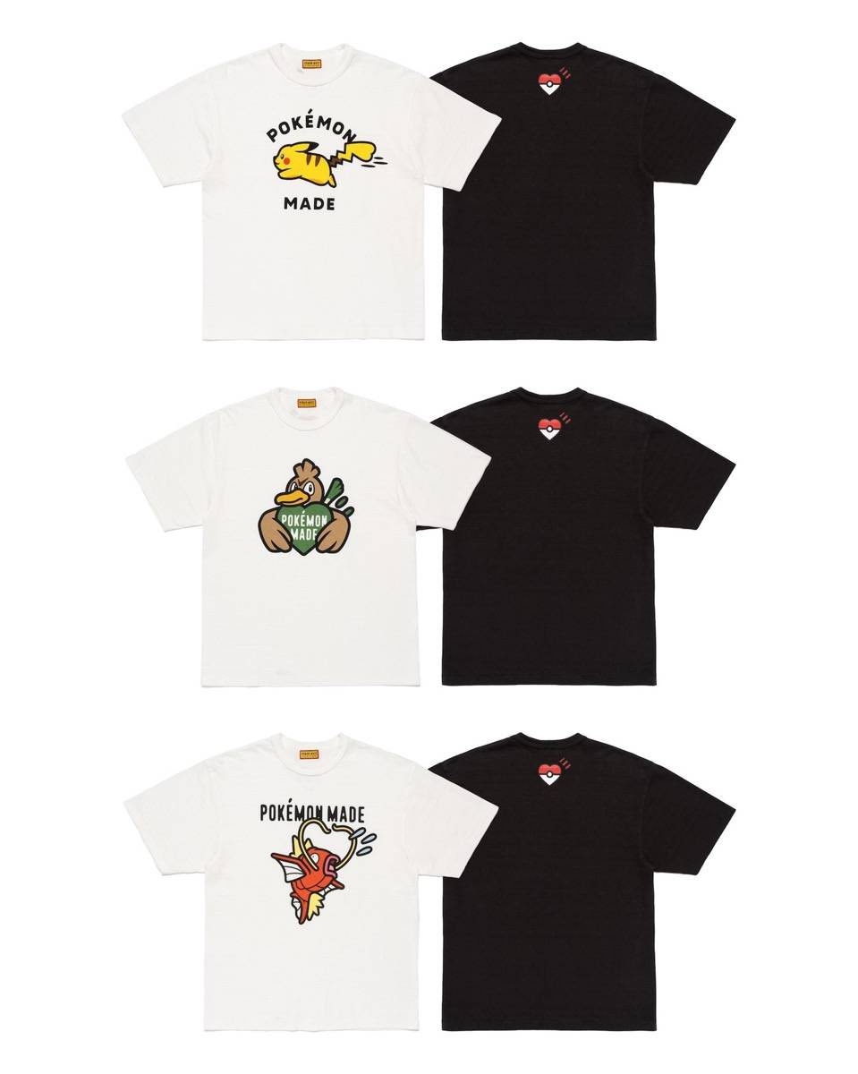 A look at the HUMAN MADE x Pokémon Collaboration coming to Japan