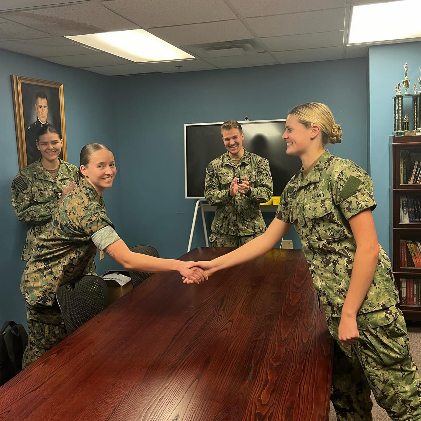 Congratulations to all eight... - UNC-Chapel Hill Naval ROTC
