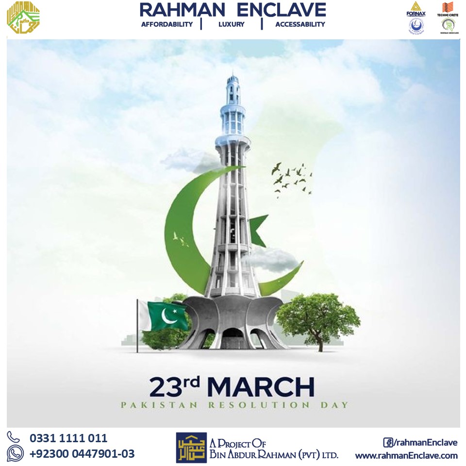 Rahman - ::: PAKISTAN RESOLUTION DAY ::: On this day let us renew our ...