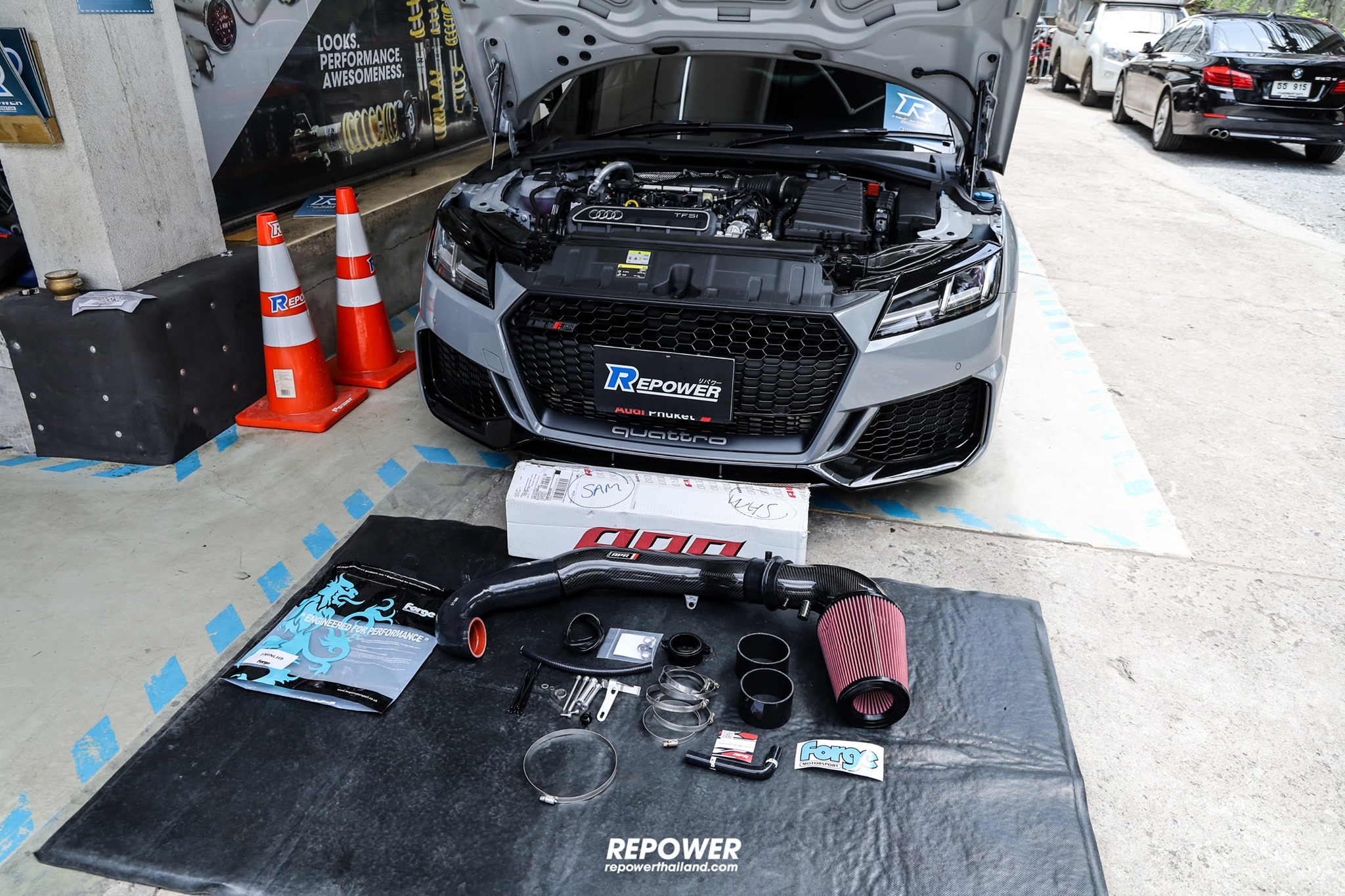 RePower - จัดเต็มระบบ กรอง APR Intake Kit + Forge for Audi...